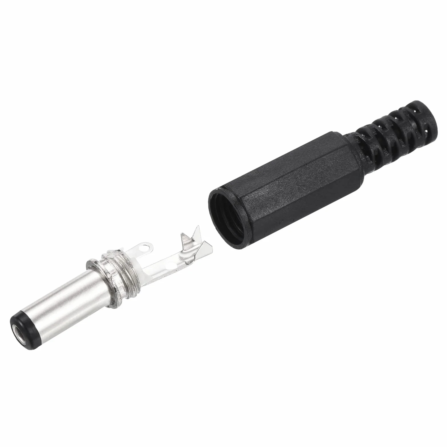 QUARKZMAN 5,5 x 2,1 mm złącze DC męskie x 5 szt. DC cylindryczne złącza wtykowe bez lutowania zamiennik adaptera do elektroniki