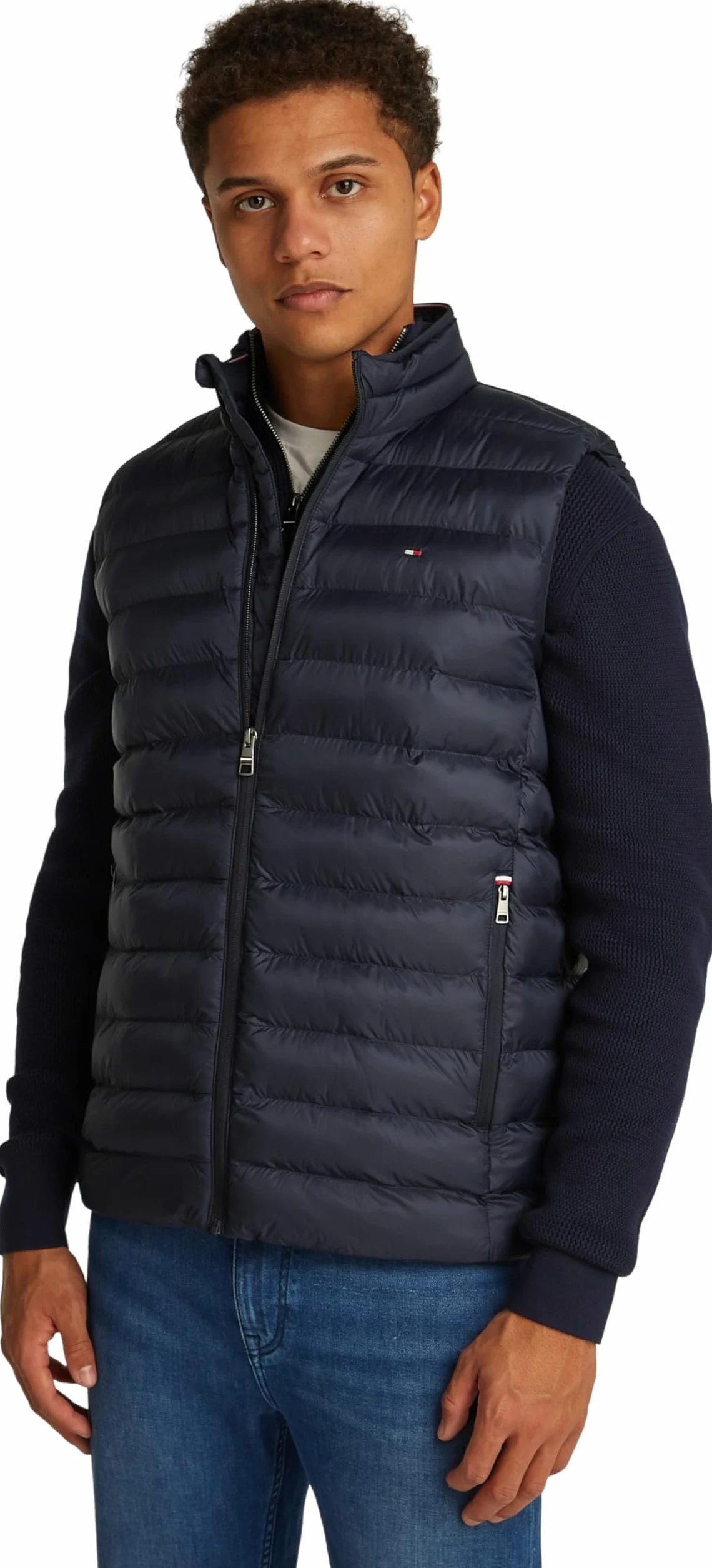 Tommy Hilfiger Baby Boys Core Packable kamizelka z recyklingu Vestmw0mw39989 (1 szt.)