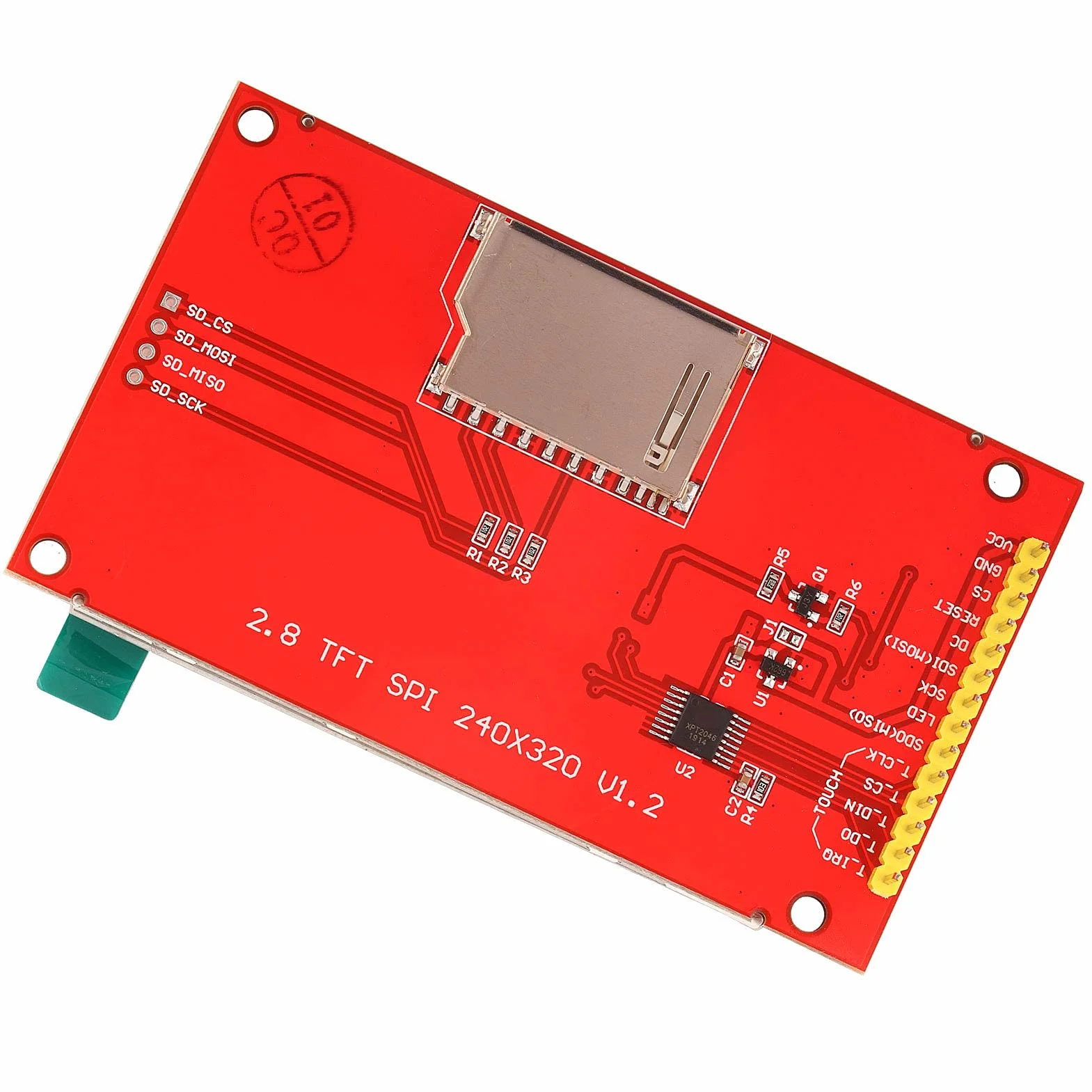 2.8 240x320 Spi ILI9341 LCD ILI9341, ILI9341 2.8" Ogólne 2.4 Calowy moduł Wyświetlacza LCD Spi TFT LCD Panel Dotykowy Moduł Portu Szeregowego Ekran Dotykowy LCD z PCB ILI9341