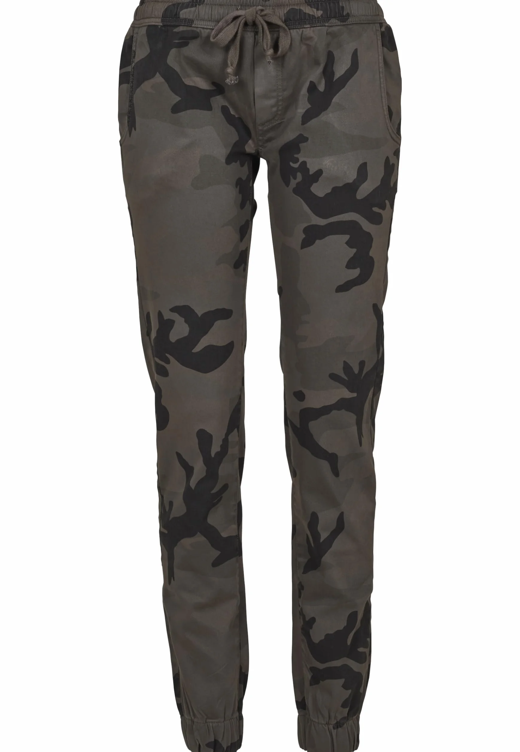 Urban Classics Damskie Spodnie Do Biegania Camo - spodnie sportowe Kobiety