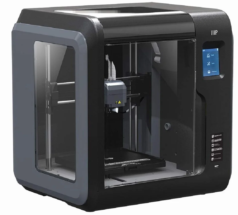 Monoprice MP Voxel 3D Printer Fully Enclosed Wi-Fi ekran dotykowy 8 GB pamięć włączona chmura polarna