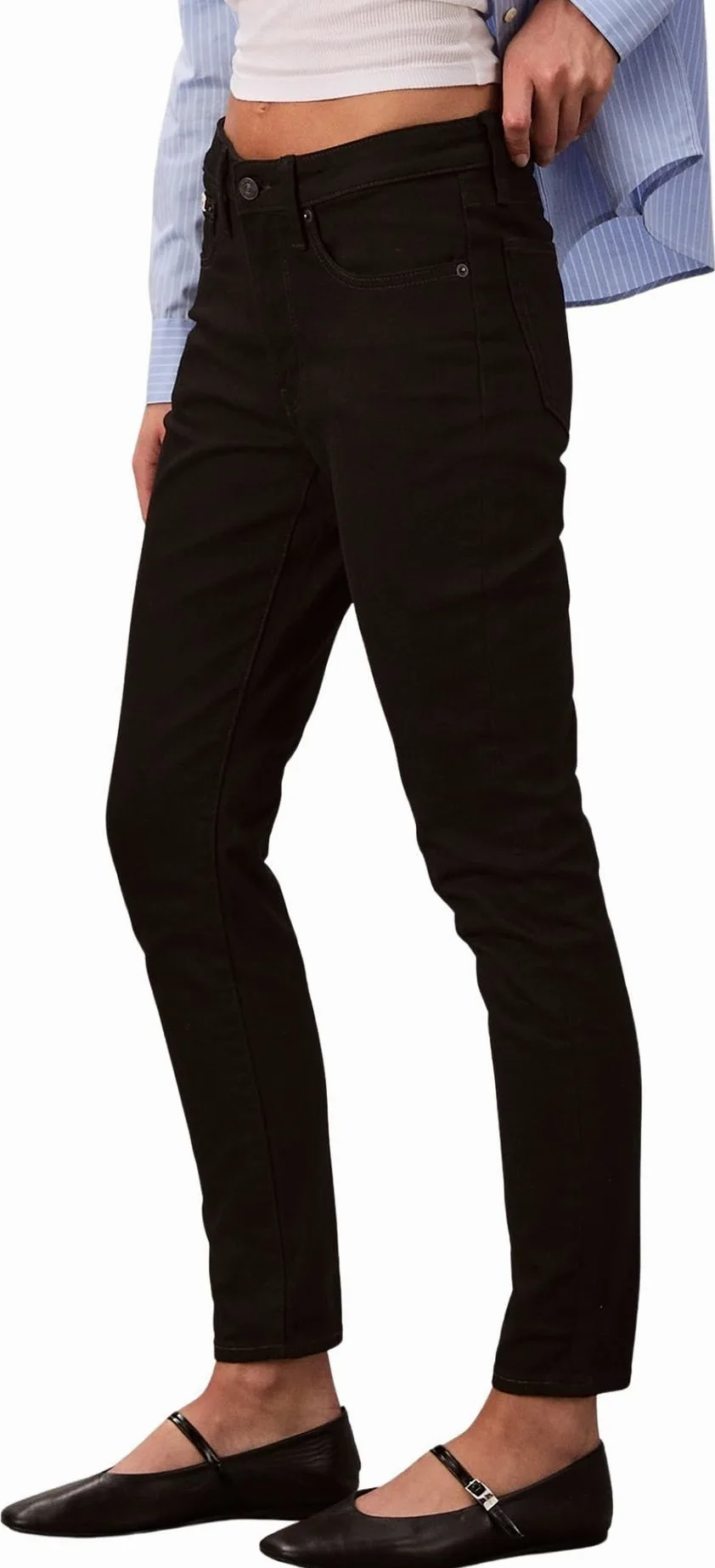 Calvin Klein Jeans Dżinsy damskie, Czarny (Ck Classic Black), 33W / 32L