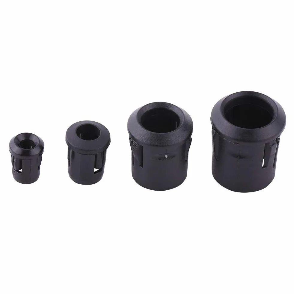 50 sztuk Uchwyt diody Plastikowa żarówka Zacisk do montażu na ramce Panel wyświetlacza Uchwyt do montażu oświetlenia LED, czarny (3mm)