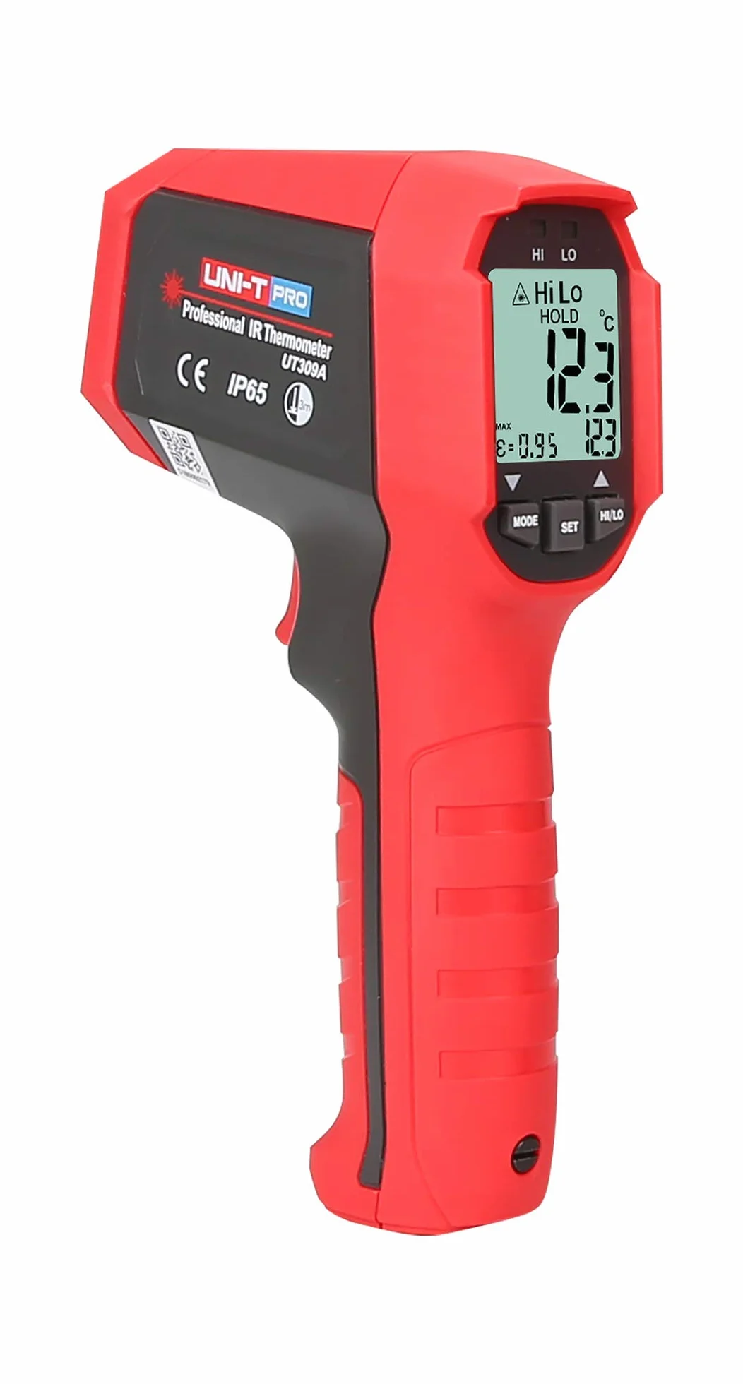 Cyfrowy termometr na podczerwień UNI-T UT309A/MIE0303, 35°C ~ 450°C