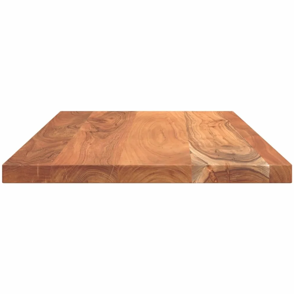 vidaXL Prostokątny blat z litego drewna akacjowego 120x60x2,5 cm - powierzchnia stołu kawowego