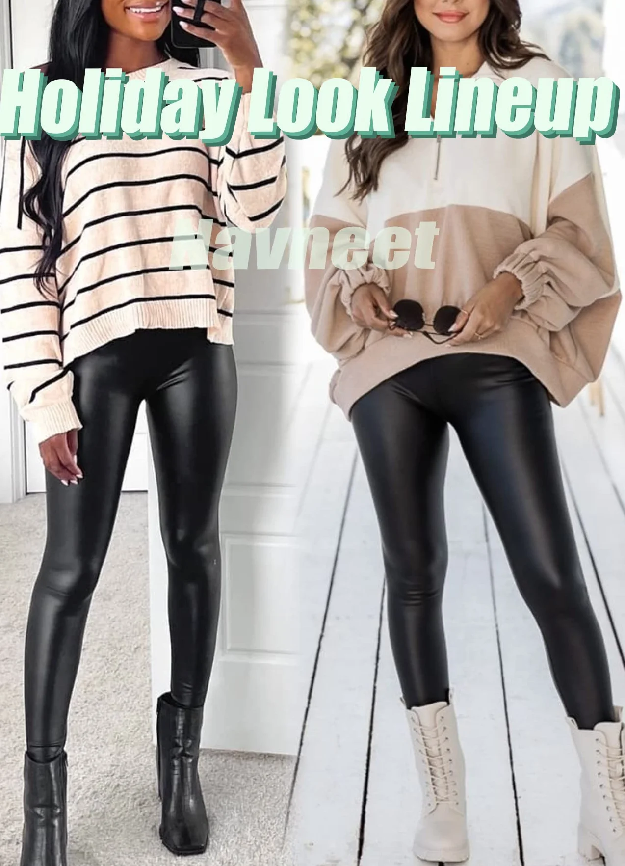 Navneet Spodnie skórzane damskie legginsy Push Up lateksowe imitacja skóry wysoki stan Catsuit Wetlook Sexy