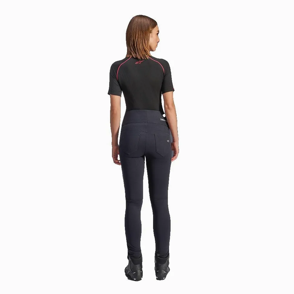 Alpinestars Stella Flex-AST Cargo Damskie legginsy motocyklowe, czarny, L