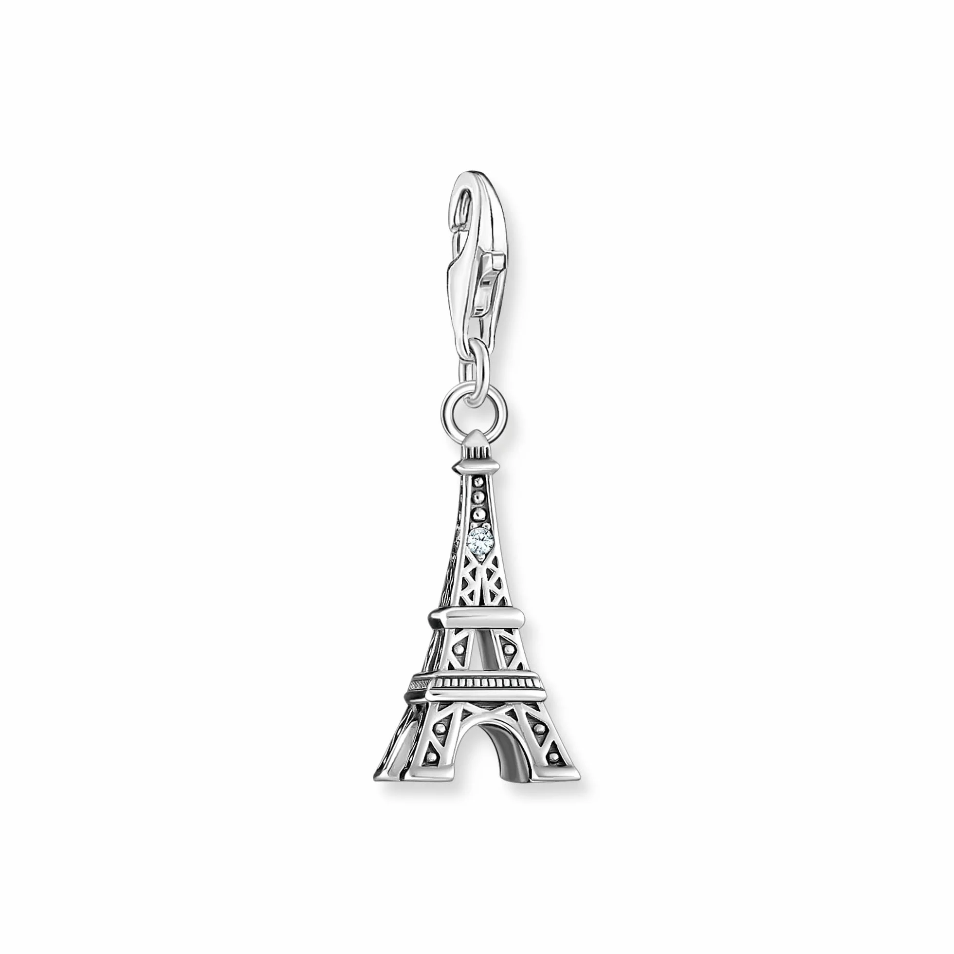 THOMAS SABO Zawieszka damska ze srebra próby 925, cyrkonia 32026448, One Size, Srebro szterlingowe, Cyrkonia biała