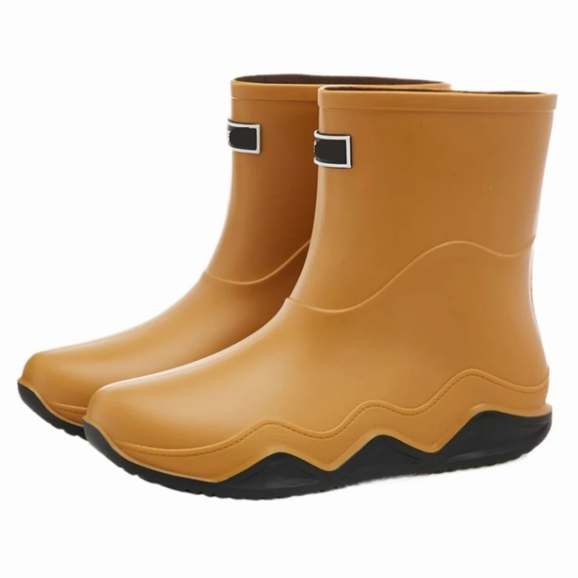 Buty Przeciwdeszczowe Wodoodporne, Antypoślizgowe, Wygodne, Męskie Kalosze, Buty Do Pracy Na Zewnątrz, Wody Modne
