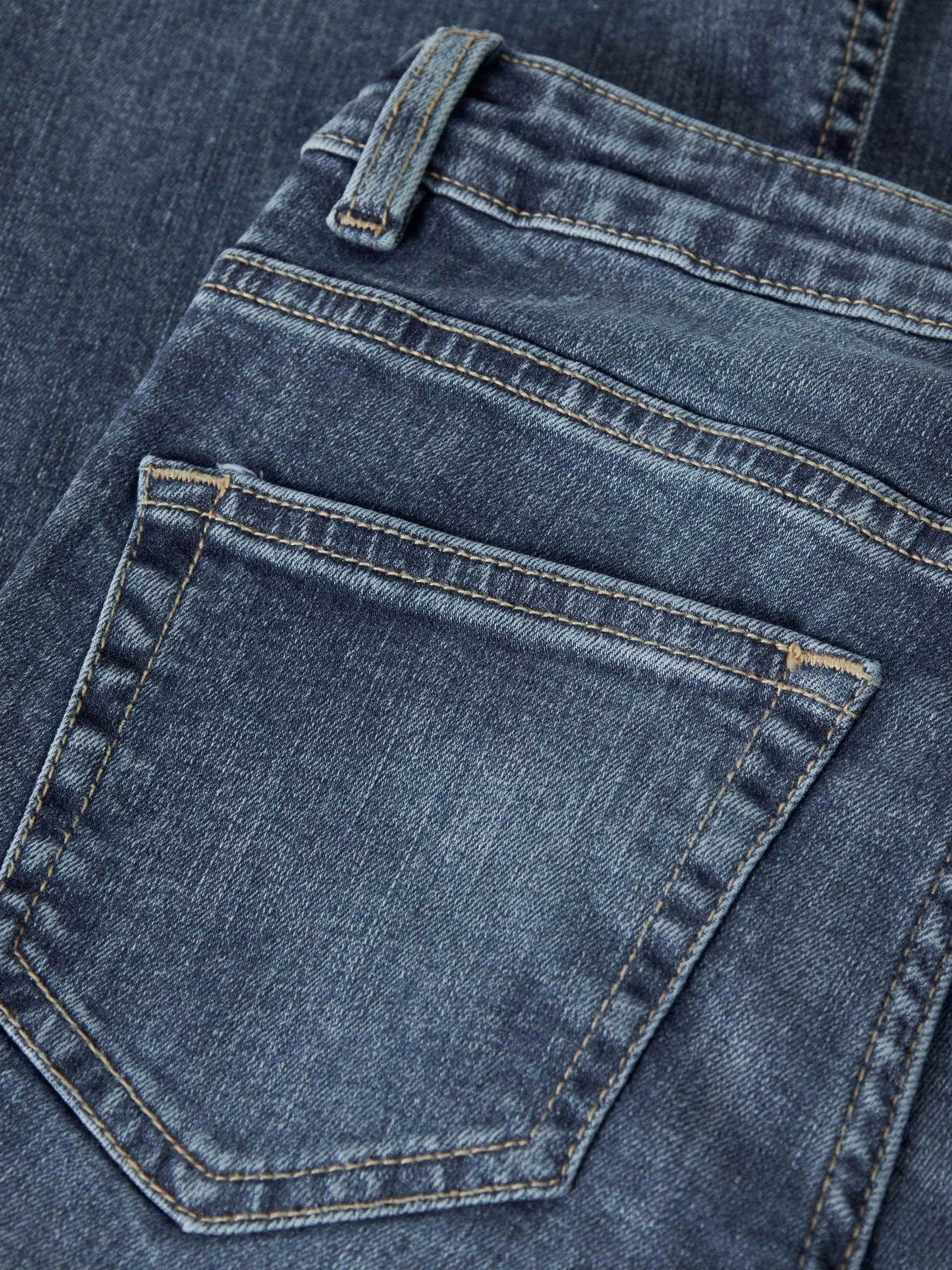 Lmtd Nlfbli Dnm Lw S Flared Pant Noos - Nlfbli Dnm Lw S Flared Pant Noos Kobiety