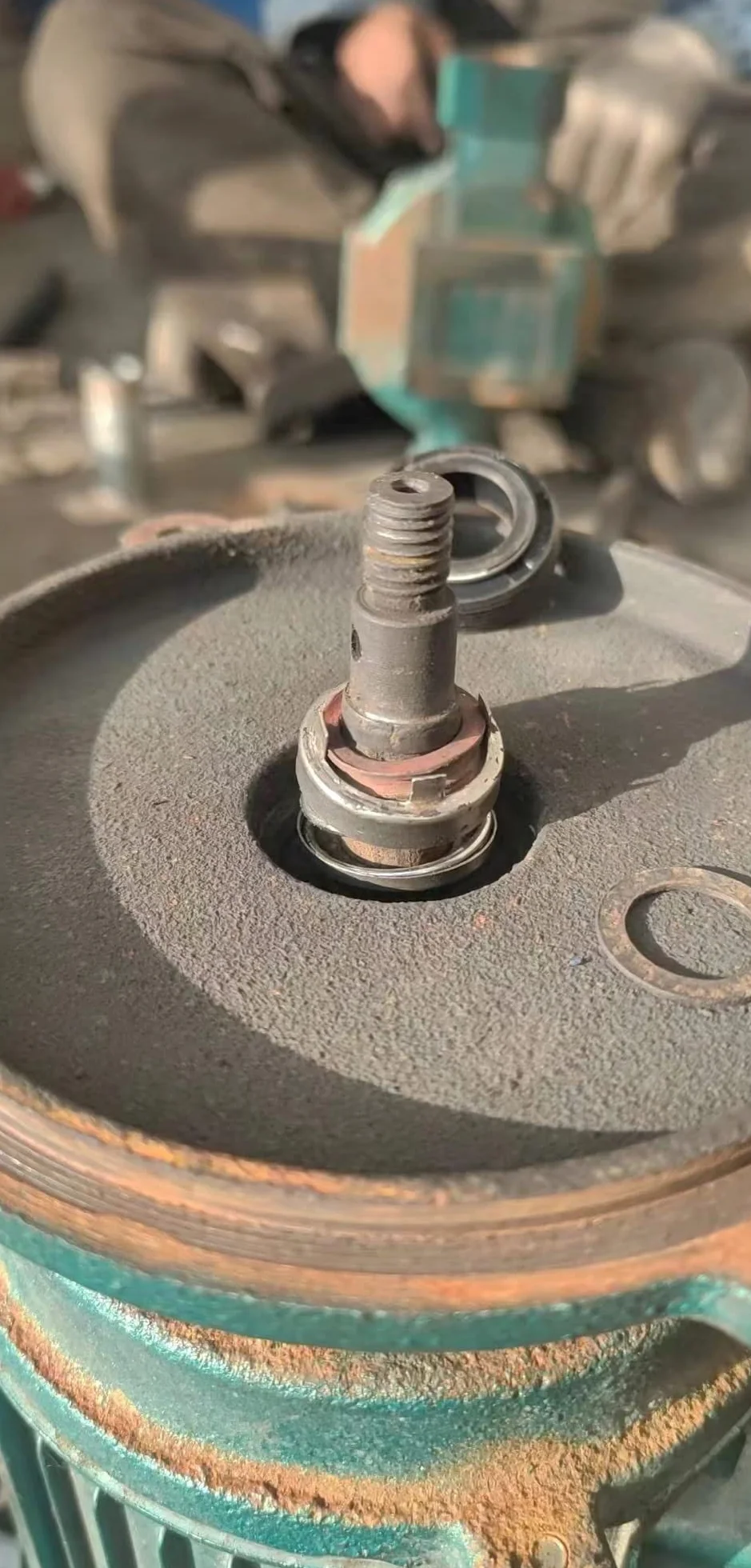 Othmro 2 szt. średnica wewnętrzna 22 mm, stop tworzywa sztucznego, mechaniczne uszczelnienie wału, zamiennik uszczelnienia wału 202-22, do wału pompy, pompy wodnej, uszczelnienie mechaniczne do
