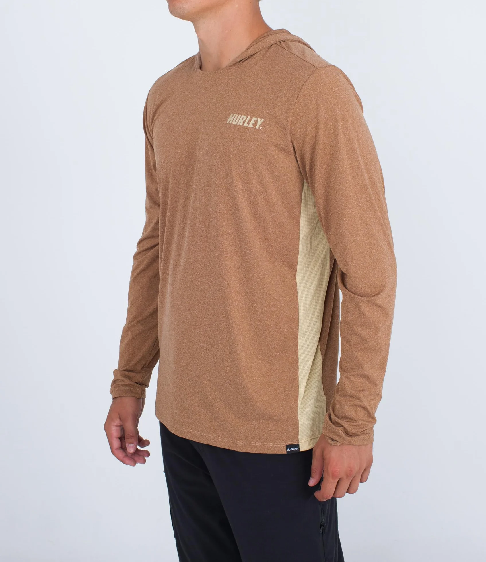 Hurley Rash Guard — koszulka Mężczyźni H2o-dri Atticus Ii Upf Ls Bluza Z Kapturem