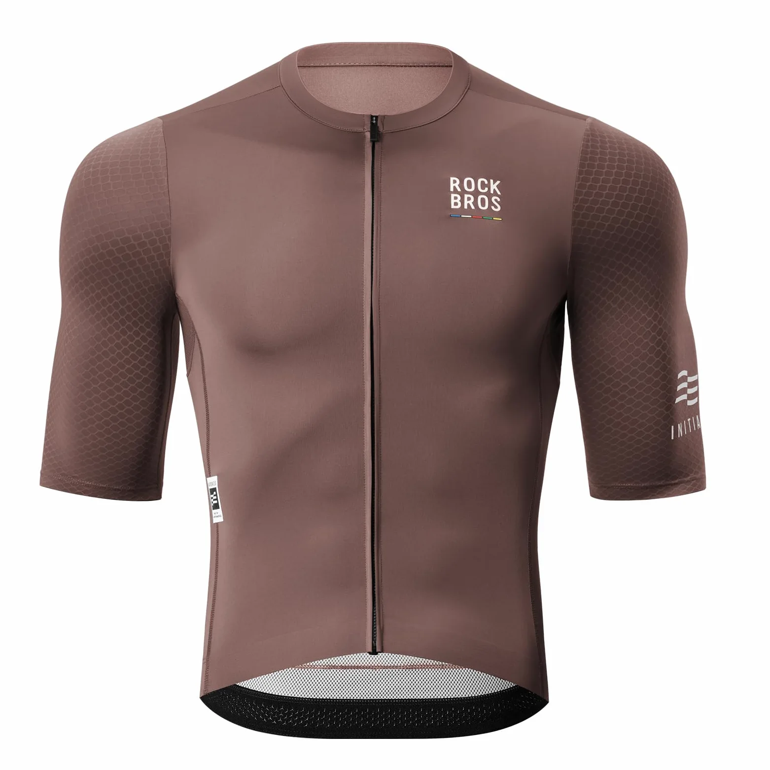 ROCKBROS Road to Sky męska koszulka kolarska z krótkim rękawem, lekkie odblaskowe koszulki rowerowe MTB z kieszeniami, na rower szosowy, fitness