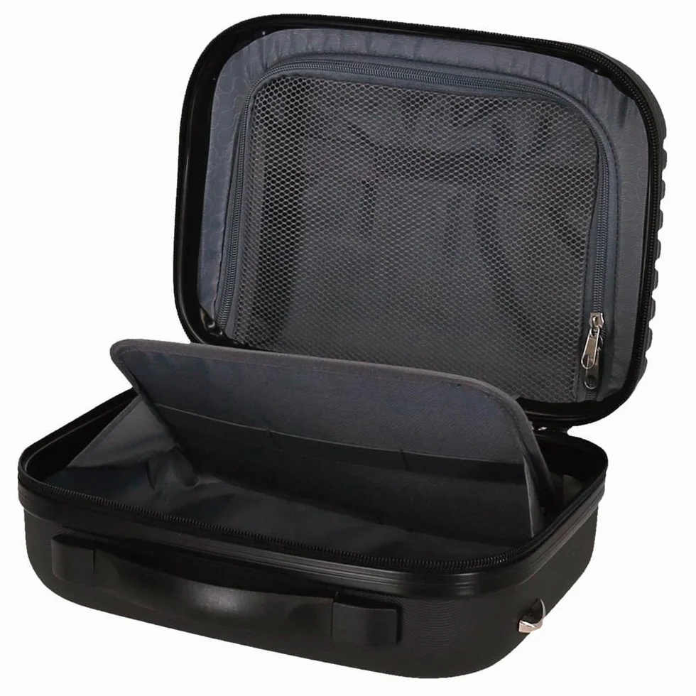 Torba na przybory ABS Roll Road India, czarny, 29x21x15 cms, model