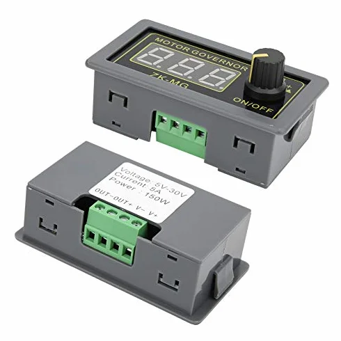 Regulator prędkości silnika prądu stałego Regulator prędkości silnika PWM Ściemniacz światła LED Cyfrowy enkoder 5 V 12 V 24 V.
