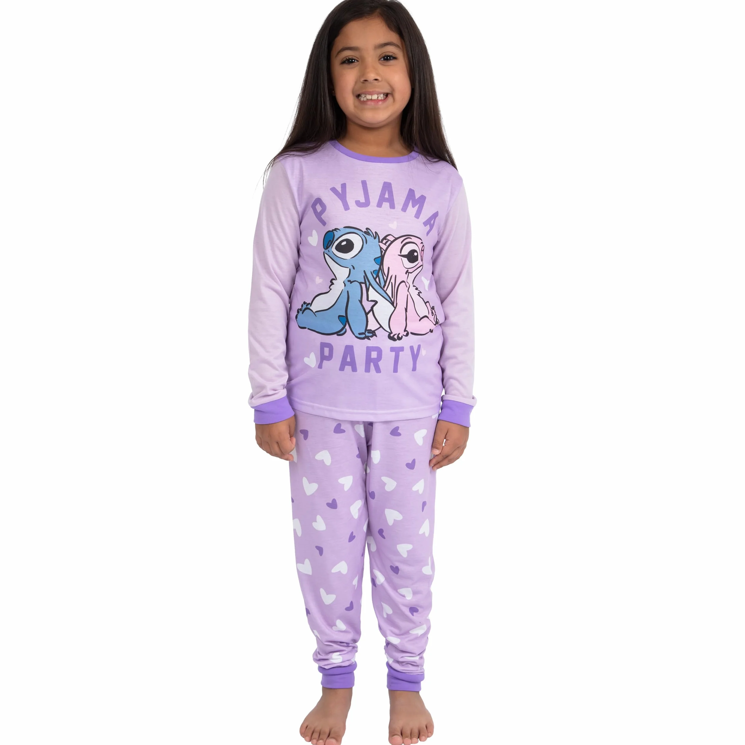 Disney Lilo I Stitch Piżama | Piżama Stitch I Angel Dla Dziewczynek | Dopasowane Piżamy Mama I Córka | Matching PJs