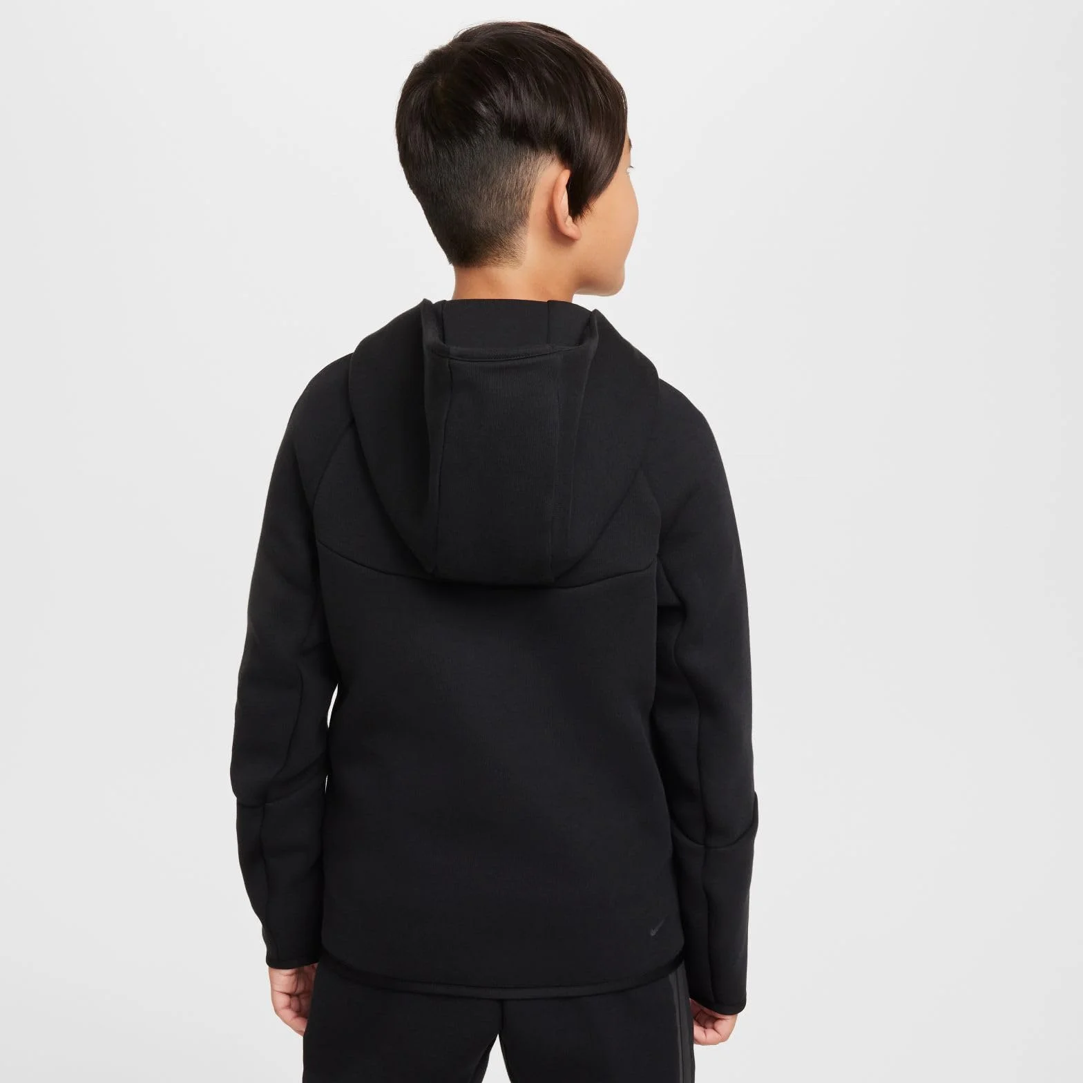 Nike Chłopcy Tech Fleece Fz-Pd Kurtka Black/Black/Black 152/158