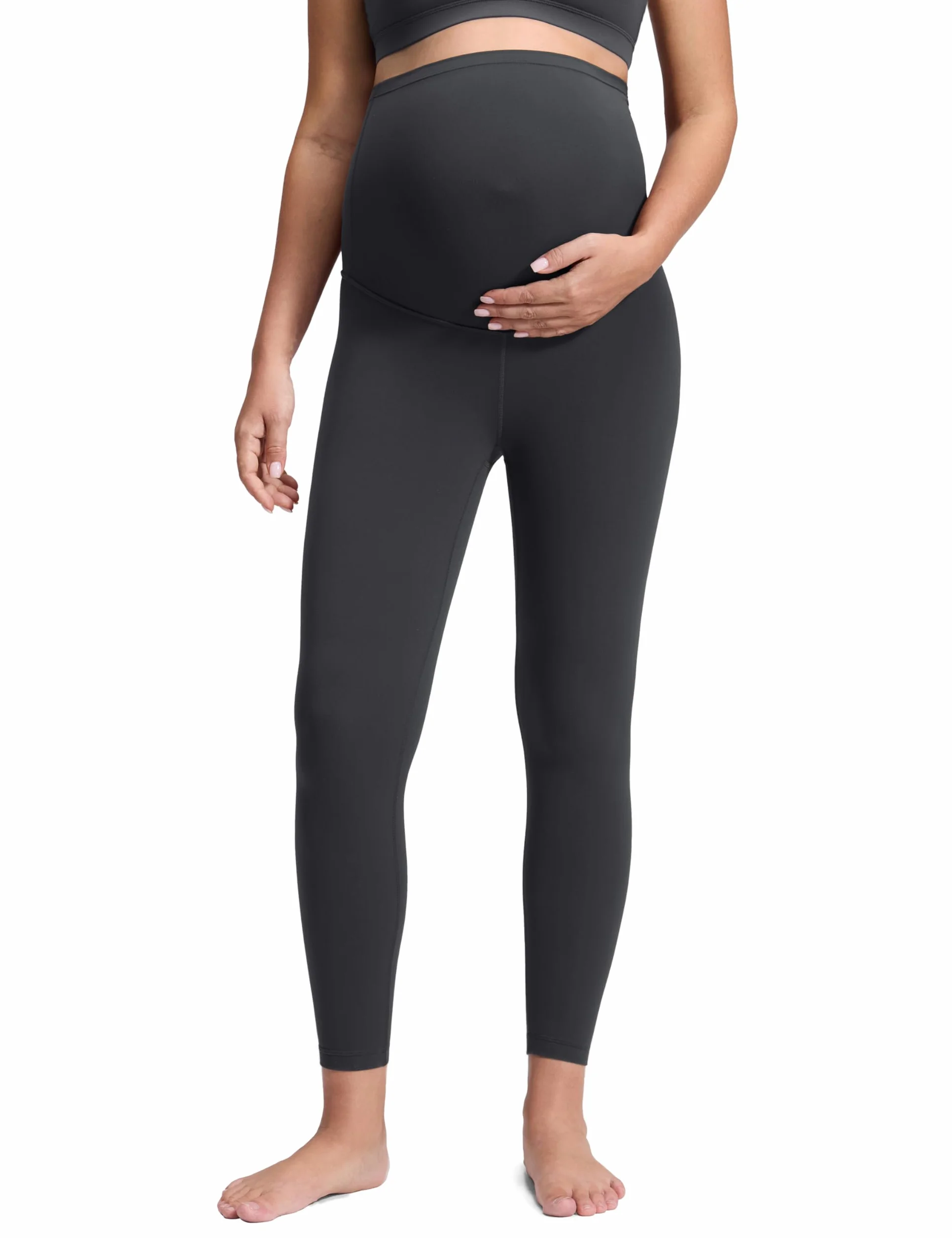 CRZ YOGA Damskie legginsy ciążowe Butterluxe 25/28" - Legginsy treningowe Over Bump