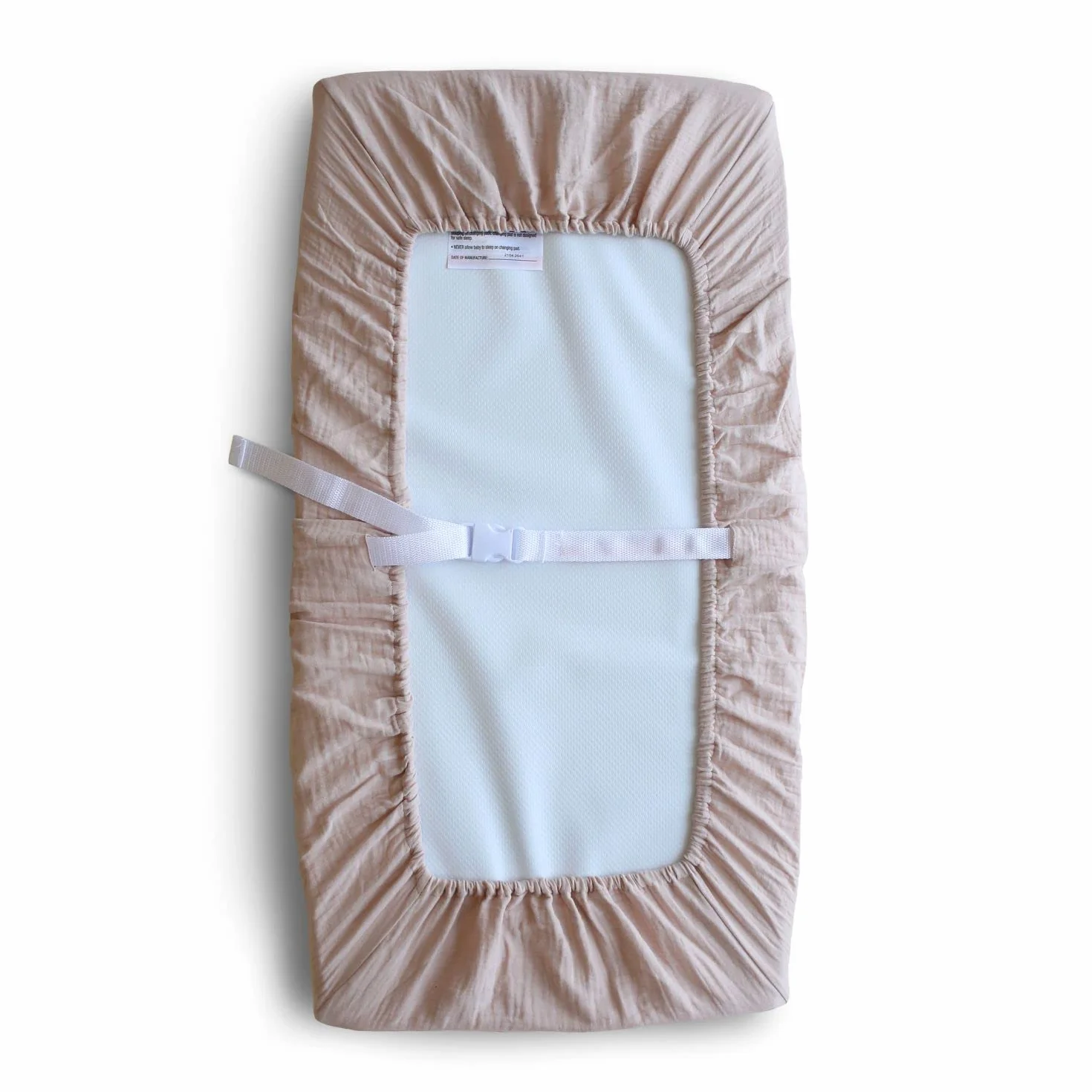 Mushie Changing Pad Cover Blush