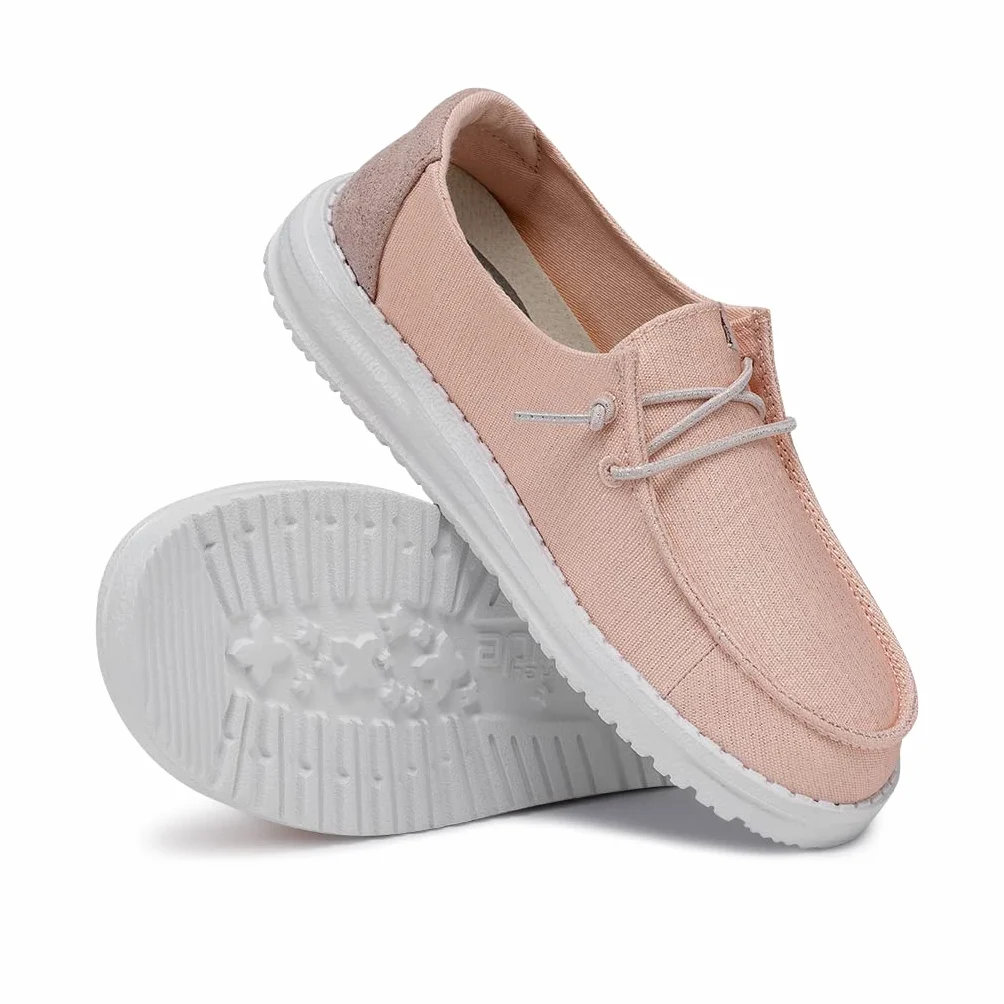 Hey Dude Wendy Youth Glitter Moccasin Rose Crystal 36 EU