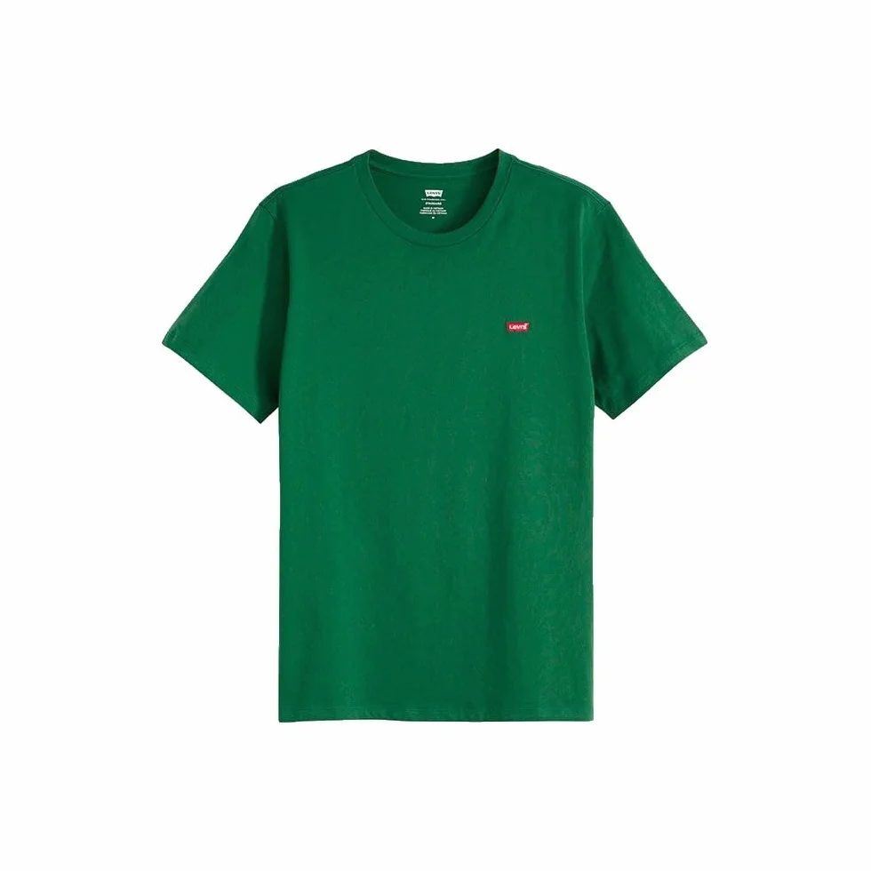 Levi's Męski t-shirt Ss Original Hm Tee, ciemnozielony, M