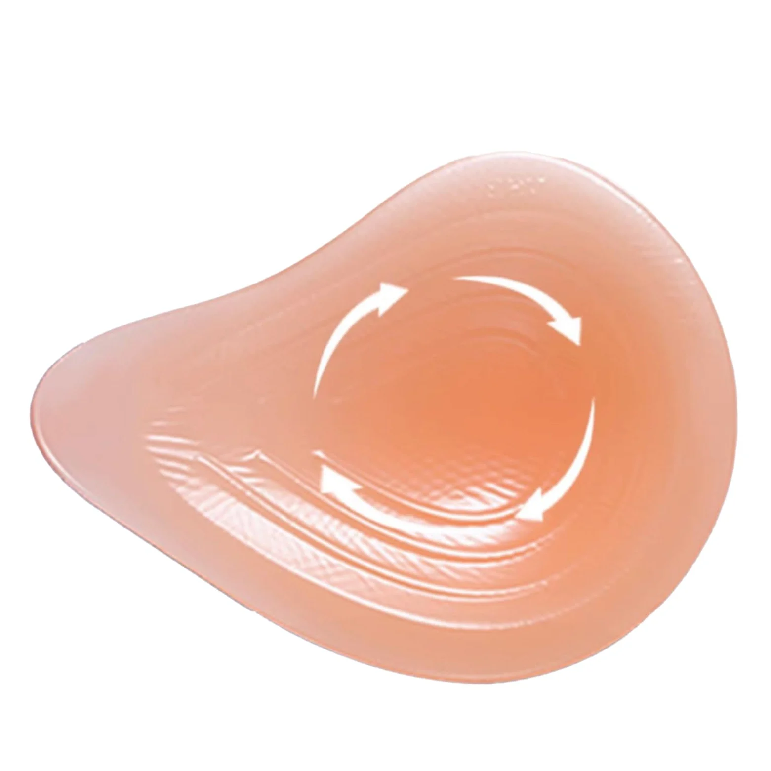 DD/cup（900g/pair）,OSEMISS Jedna para asymetrycznych samoprzylepnych wkładek do biustonosza silikonowe formy piersi dla transwestytów mastektomii transseksualistów cosplay