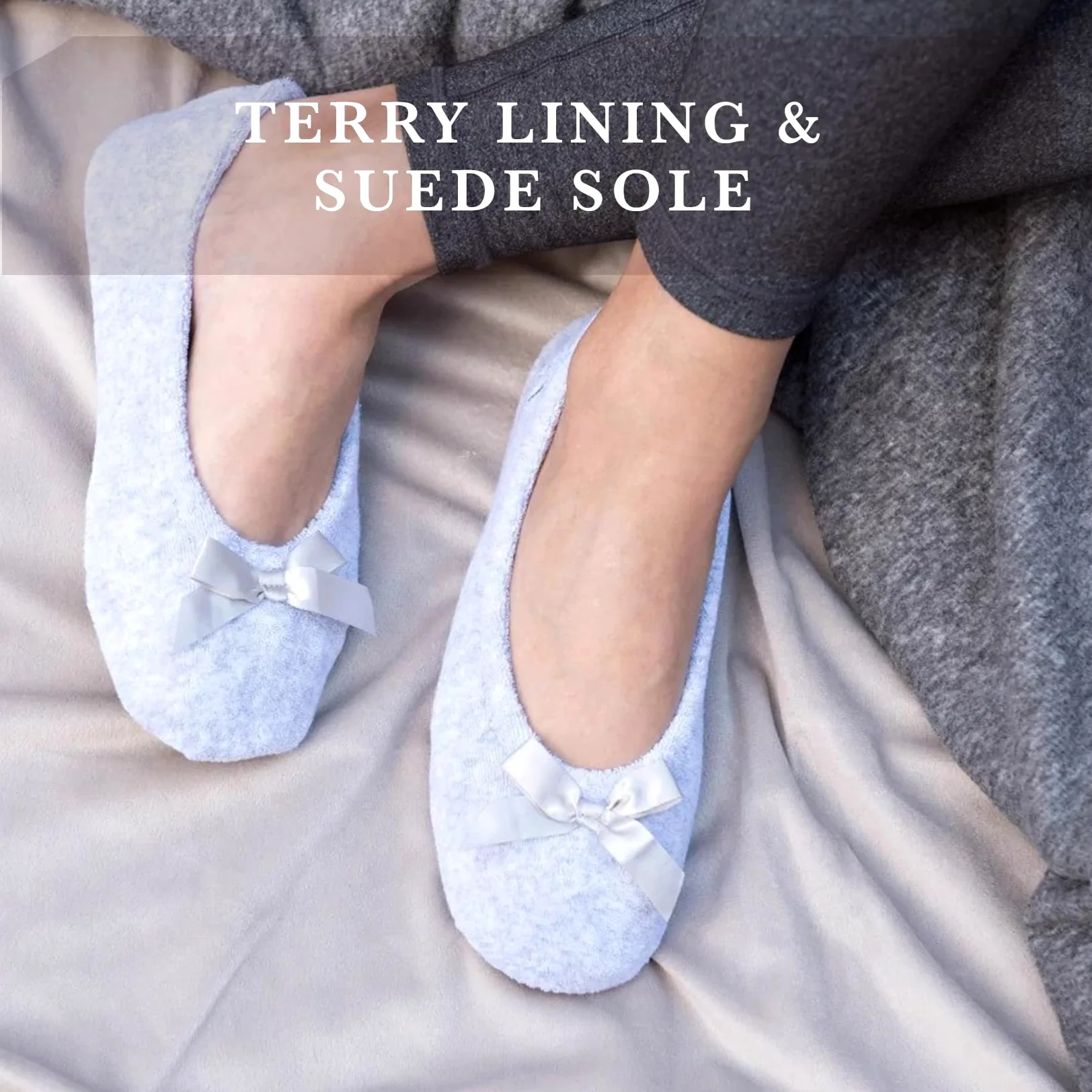 Isotoner Kobiety 2 Pack Ballerina Slipper Quilted And SolidBalerinki