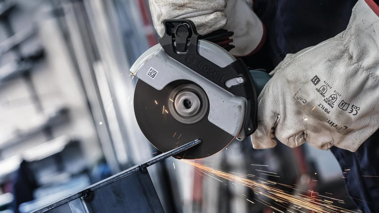 Bosch Accessories 10 x standardowa tarcza do cięcia Inox X-LOCK (do stali nierdzewnej, Ø 125 mm, akcesoria szlifierki kątowej)