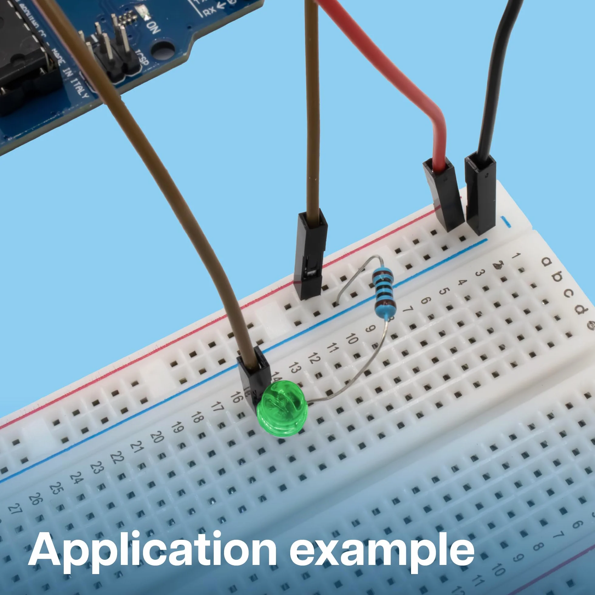 MMOBIEL 3szt Płytka Prototypowa PCB Breadboard Bezlutowy - 3x400 Punktów - Kompatybilna z DIY Arduino, Raspberry Pi 2/3 / 4/5 Projects Proto Shield Distribution - Bloki Lączące