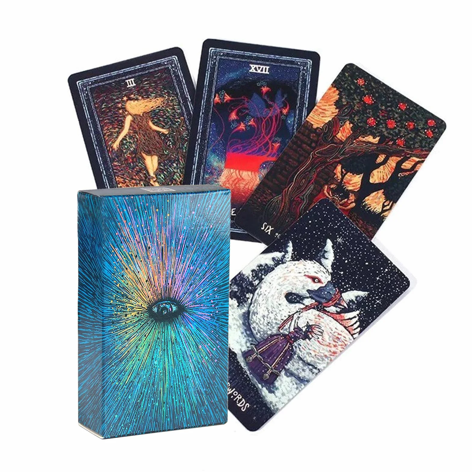 TMRBBesty Tarot dla początkujących, karty tarota, tradycyjne wróżby na stół, imprezy i gry wakacyjne na przyszłość
