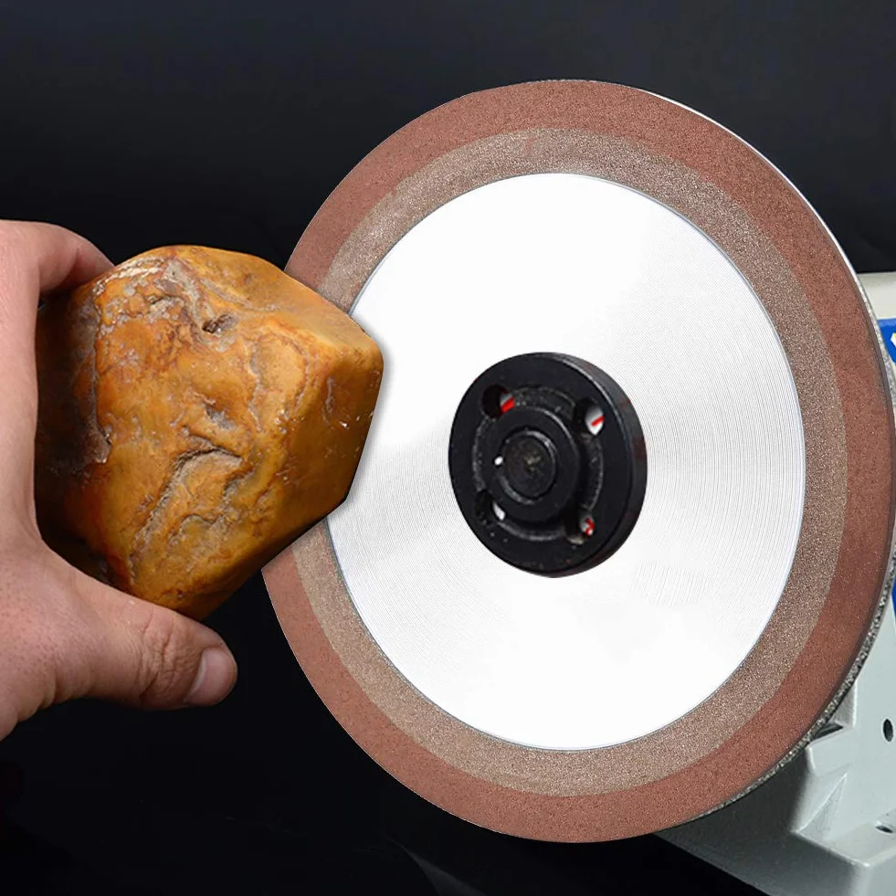 Diamentowa tarcza szlifierska 125 mm x 32 mm, ostrząca tarcza ścierna z żywicy do twardej stali węglikowej, idealna dla profesjonalnego szlifowania i polerowania