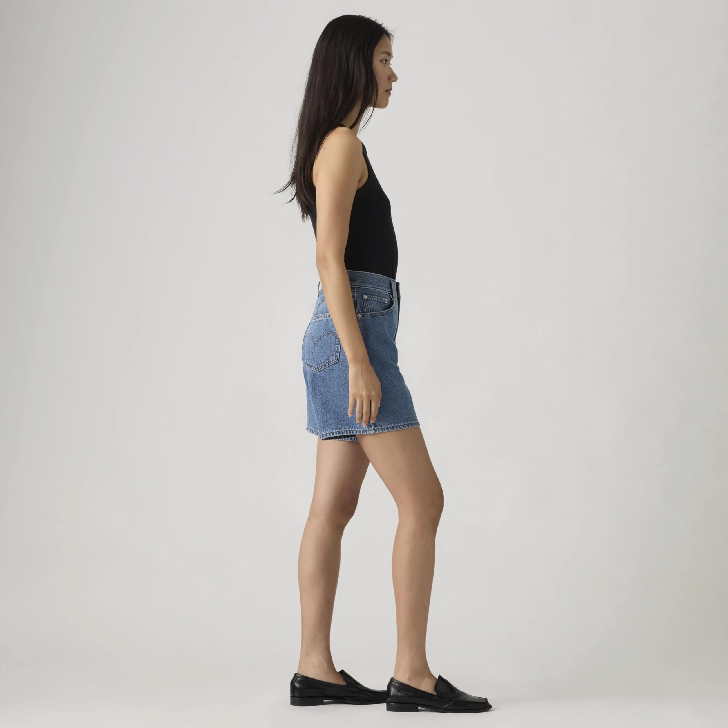 Levi's High Baggy Short - Shorty Kobiety