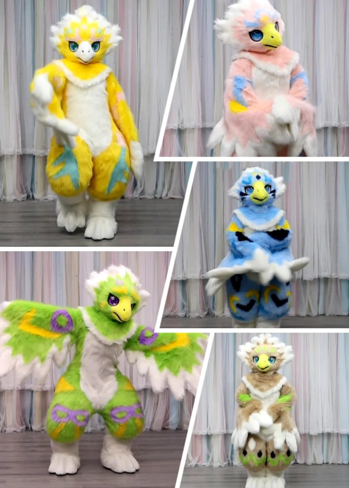 Fursuit Furry maska ​​na głowę zwierzęcia, najwyższej jakości miękkie pluszowe futro maska ​​kostiumowa na całą twarz na Halloween karnawał Cosplay do odgrywania ról