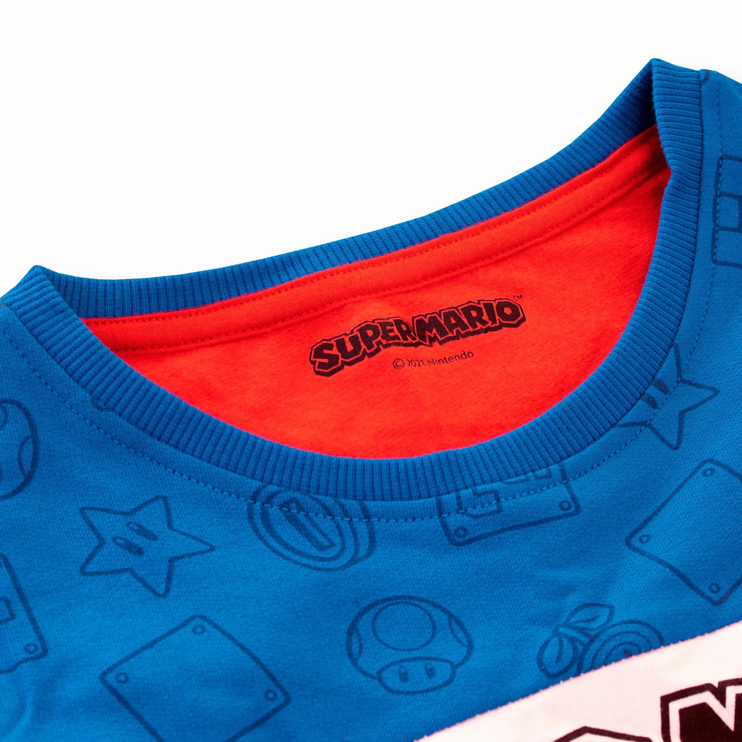 SUPER MARIO BROS Zestaw Bluzy i Spodni Dresowych dla Chłopców 110