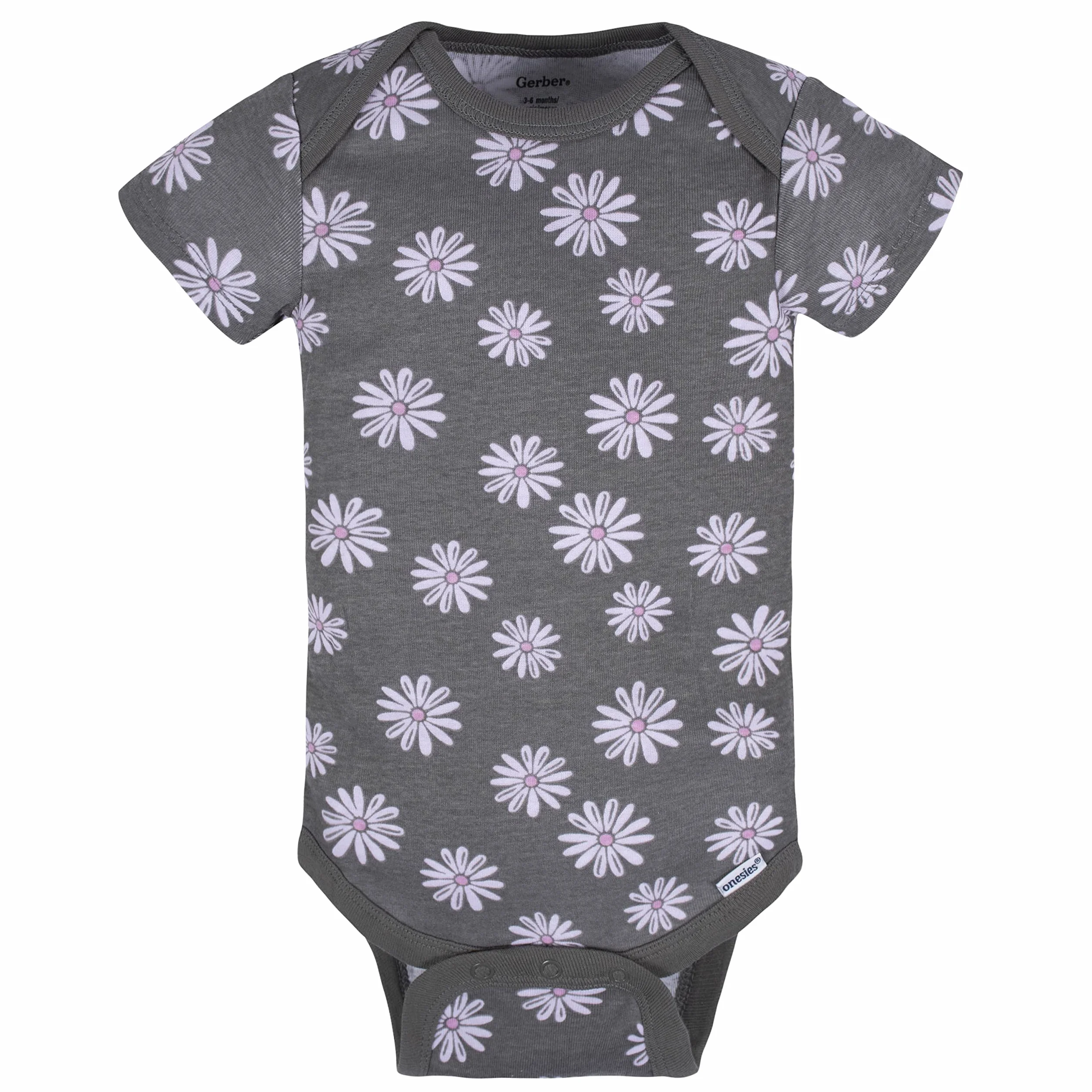 Gerber Baby 8-Pack Short Sleeve Onesie Bodysuits