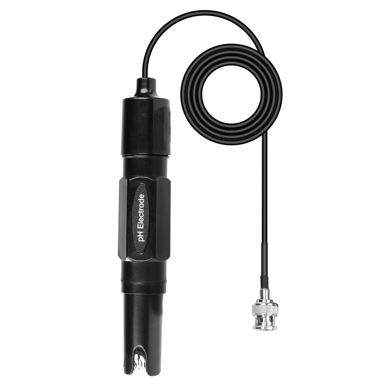 Jadeshay Elektroda sonda PH,0-14PH złącze sondy o wysokiej precyzji ze złączem BNC i kabel do testowania pH 200 cm w akwarium hydroponicznym roślinach basenowych i SPA