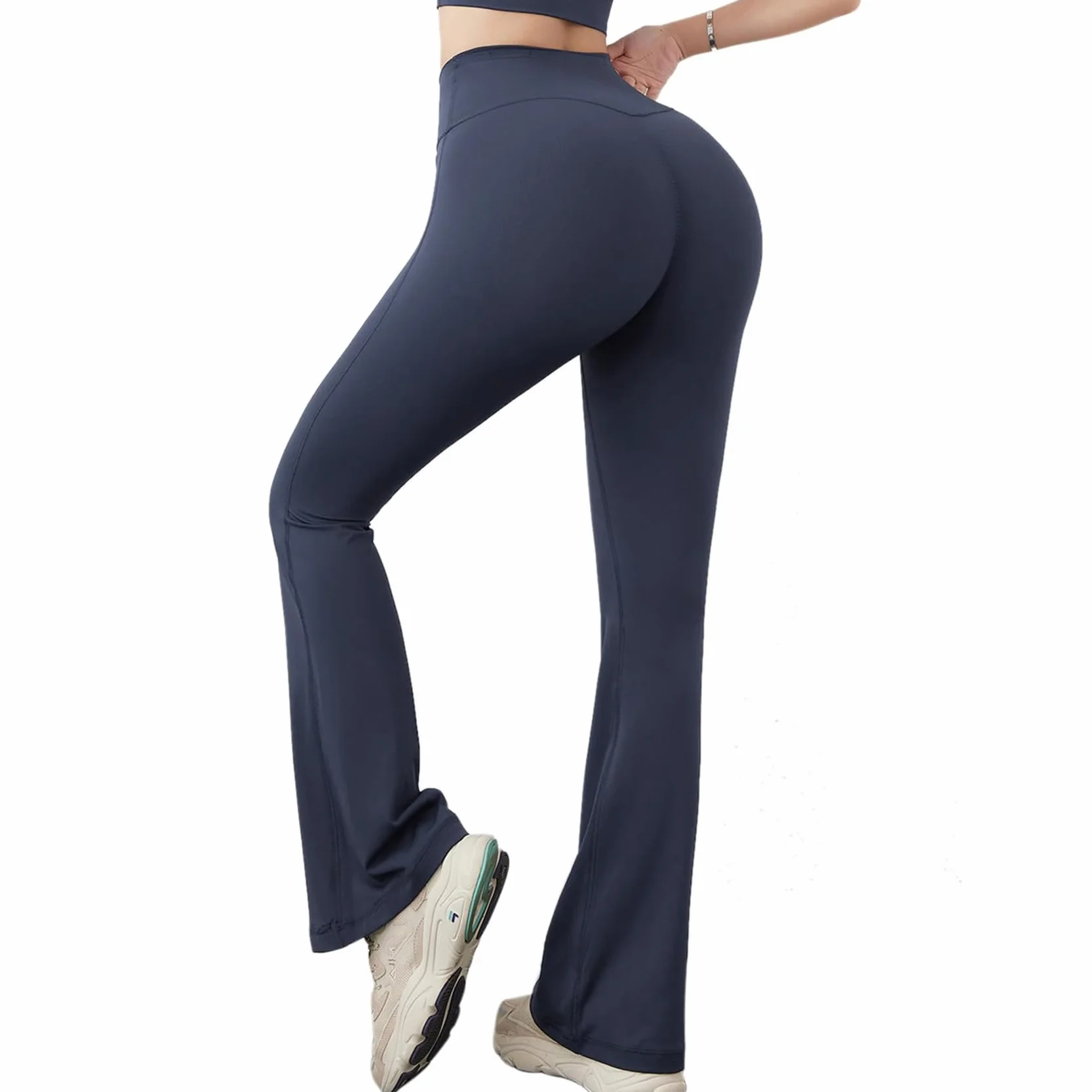 Damskie legginsy sportowe Push Up z wysokim stanem do jogi siłownia fitness