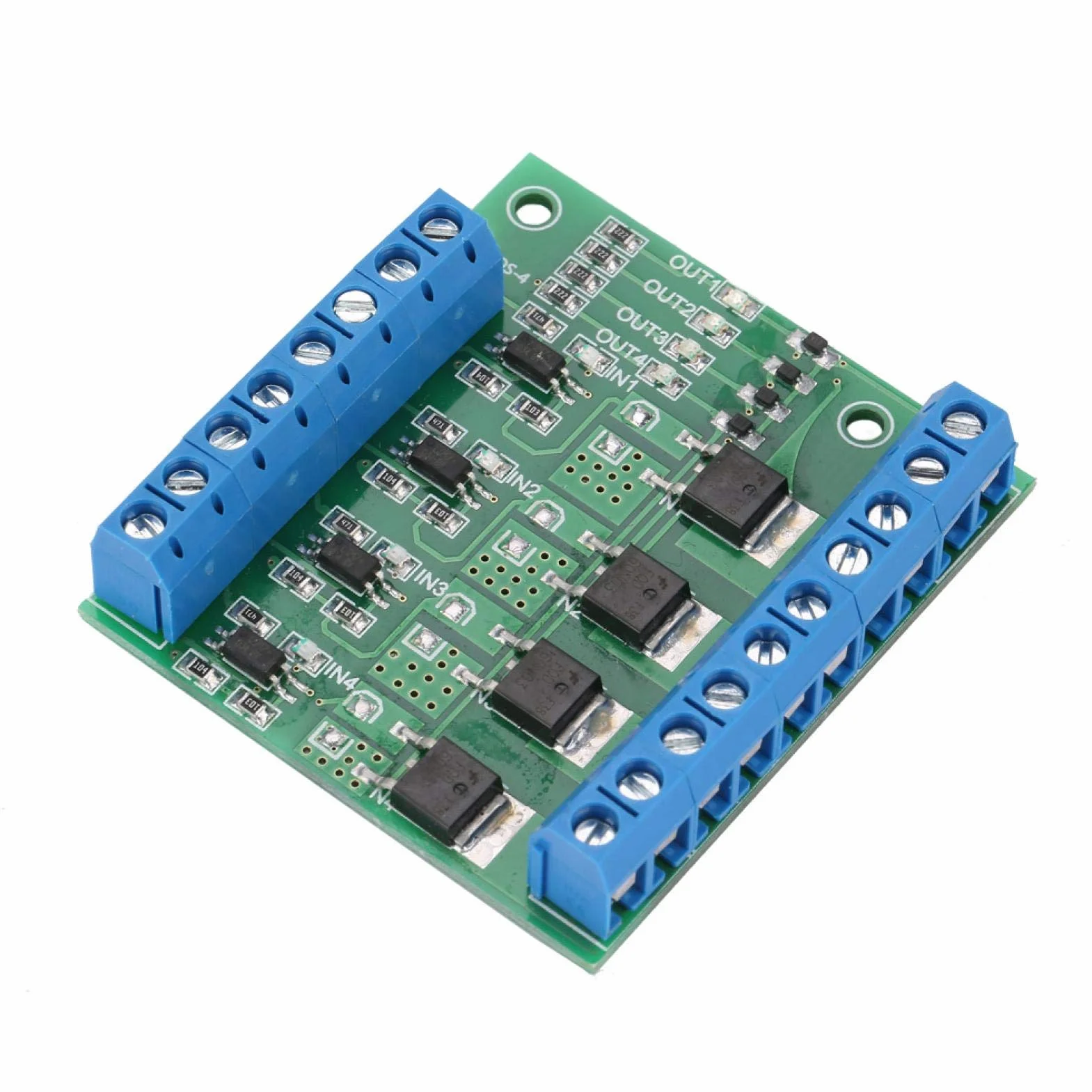 Moduł Pwm Mos Fet Tube Mosfet 4-kanałowy sterownik Plc Moduł płytki drukowanej wzmacniacza z przodu
