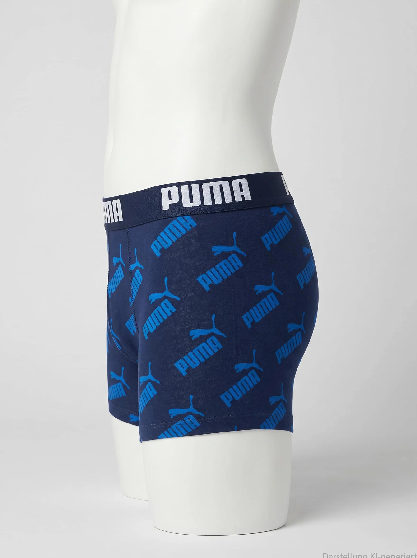 PUMA Bokserki chłopięce (5 sztuk), Niebieski Combo, 146-152