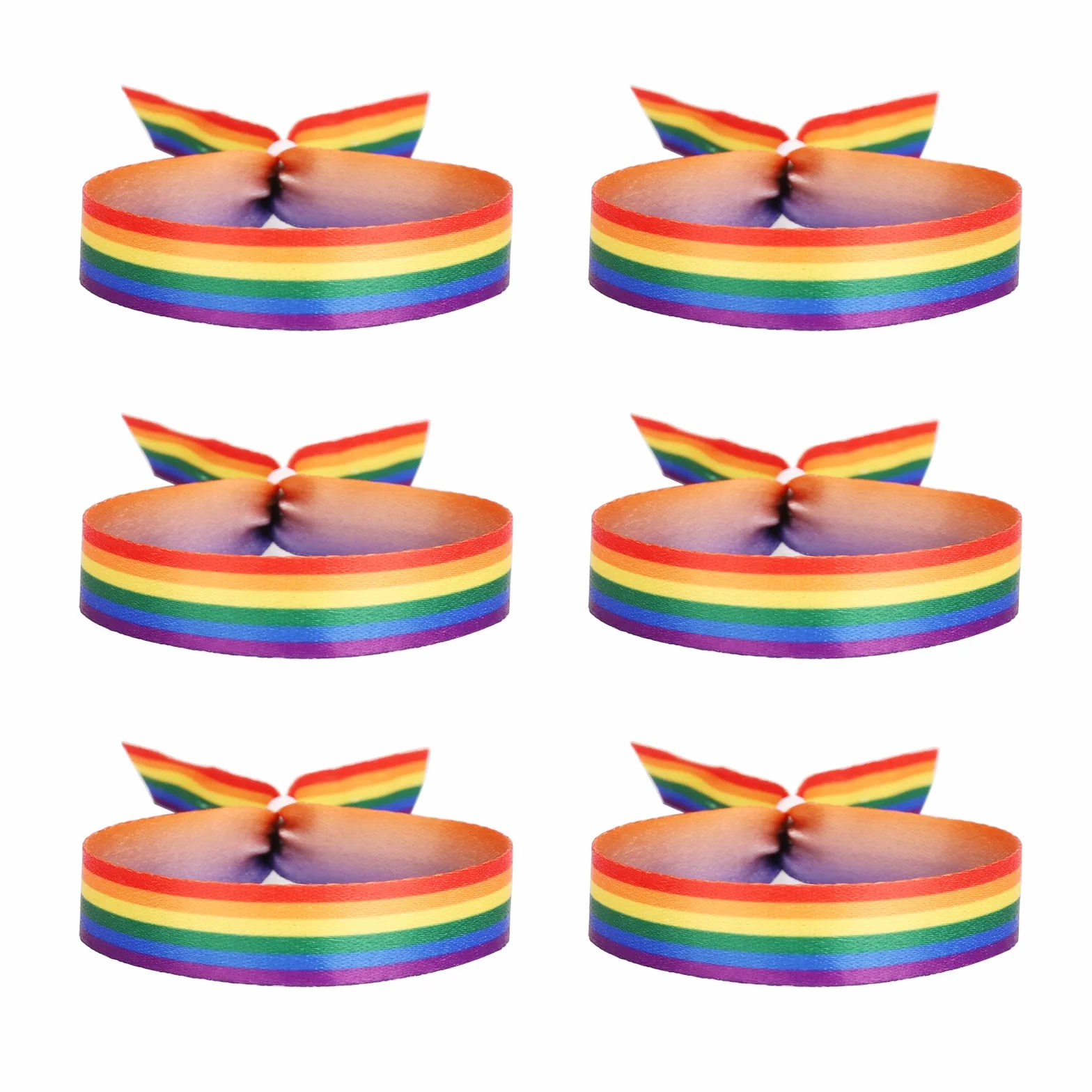 6 bransoletek Gay Pride