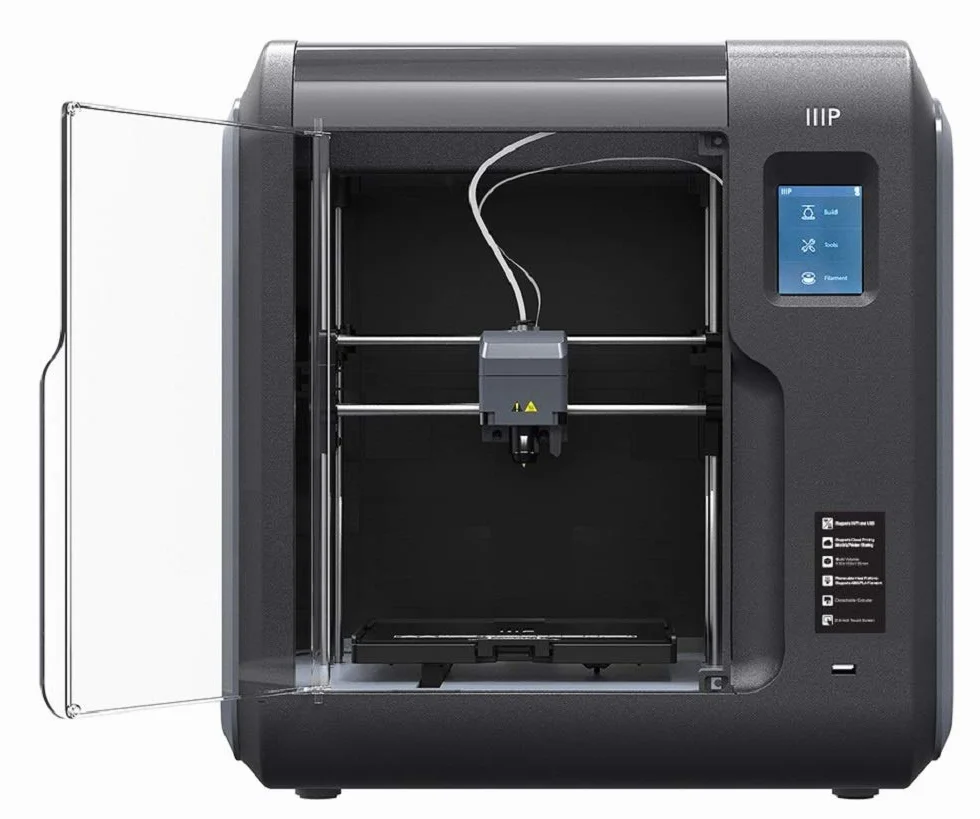 Monoprice MP Voxel 3D Printer Fully Enclosed Wi-Fi ekran dotykowy 8 GB pamięć włączona chmura polarna