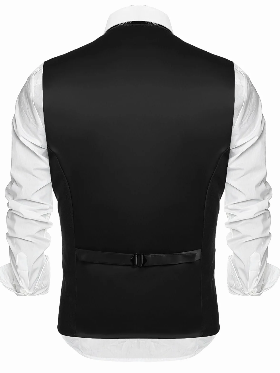 COOFANDY Kamizelka garnitur slim fit biznesowa wesele