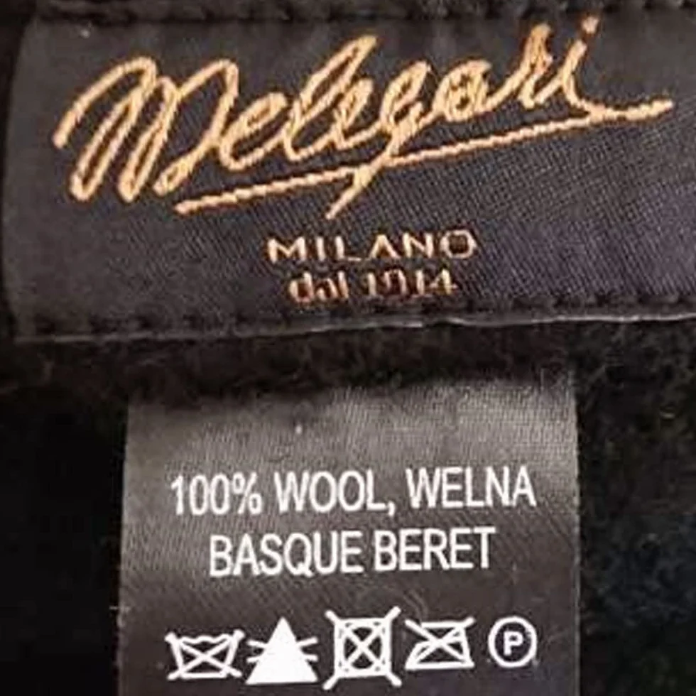 MELEGARI Czapka beanie damska | 100% wełna | Margie Beret | Wyprodukowano w UE