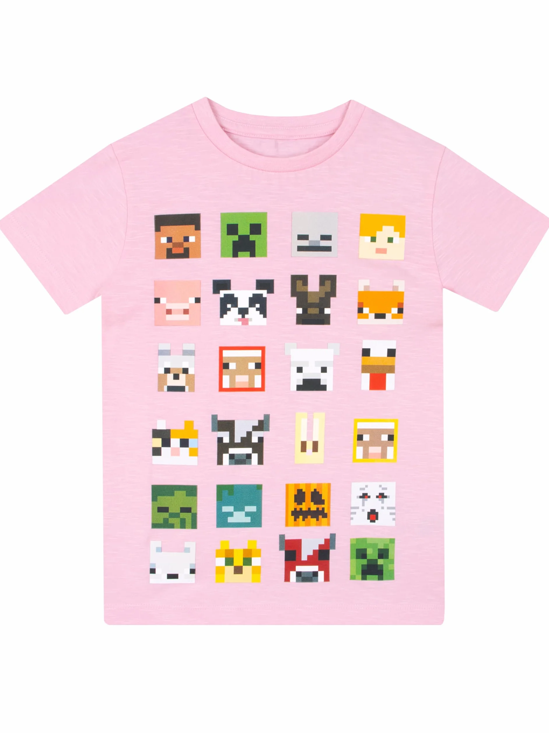 Minecraft T-shirt dziewczęcy
