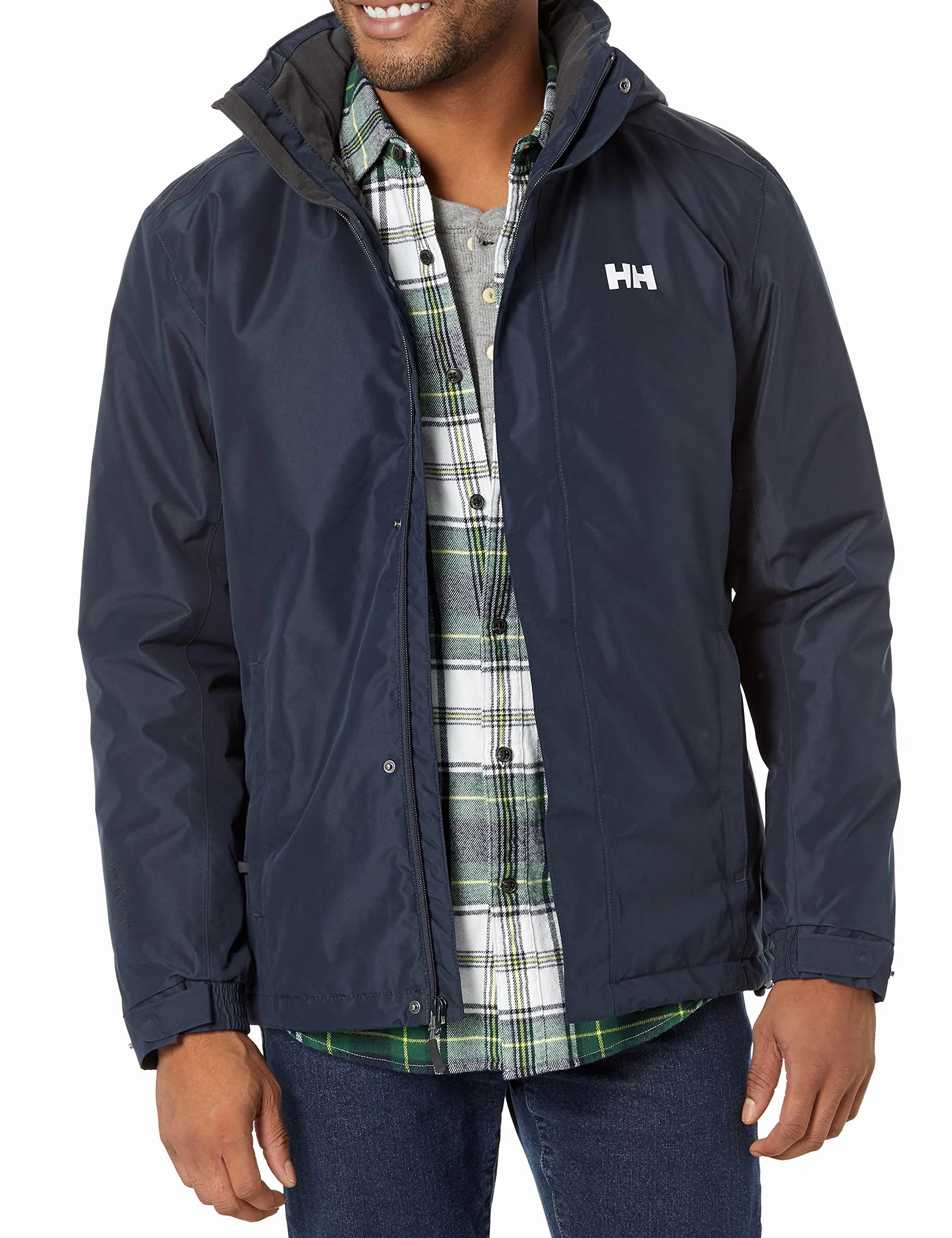 Helly Hansen Mężczyźni Dubliner Insulated Waterproof Jacket Kurtka Wodoodporna, Granatowy (597 Navy), L
