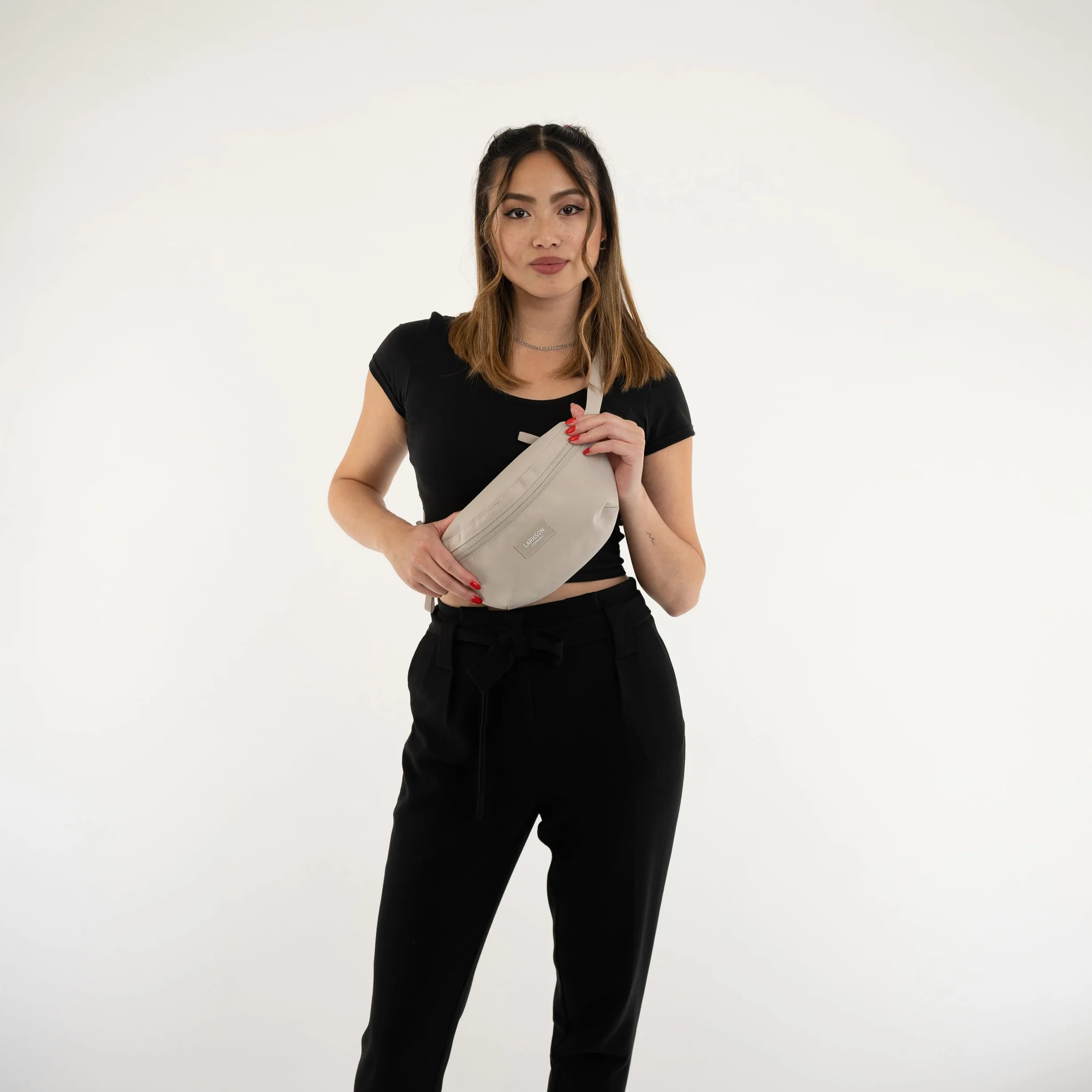 LARKSON Torba nerka damska i męska Finn saszetka biodrowa wodoodporna Crossbody Bag