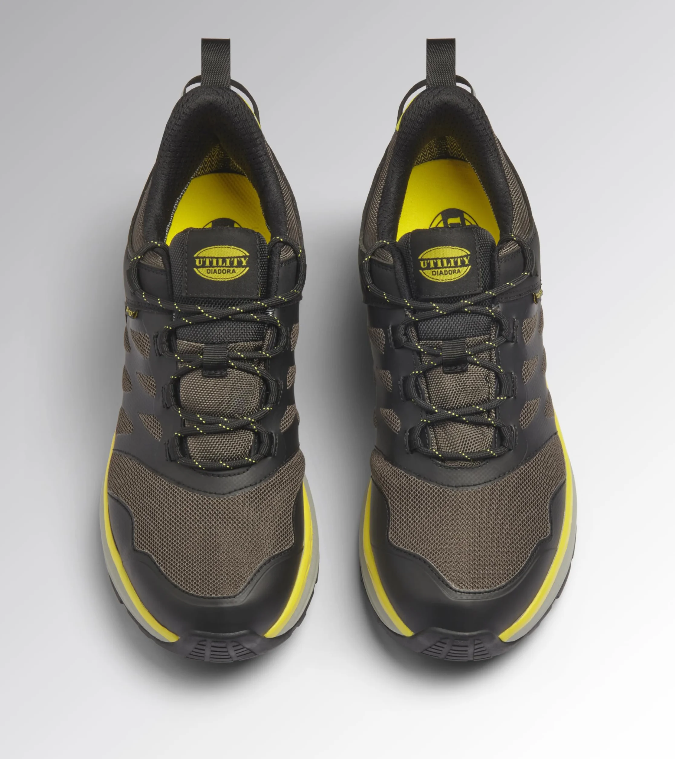Diadora Utility Mieszane Freedom Low O6 SR Buty do ochrony przeciwpożarowej i bezpieczeństwa, Brązowy Szary Żółty Utility, 41 EU, Brązowo-szary żółty Utility, 41 EU