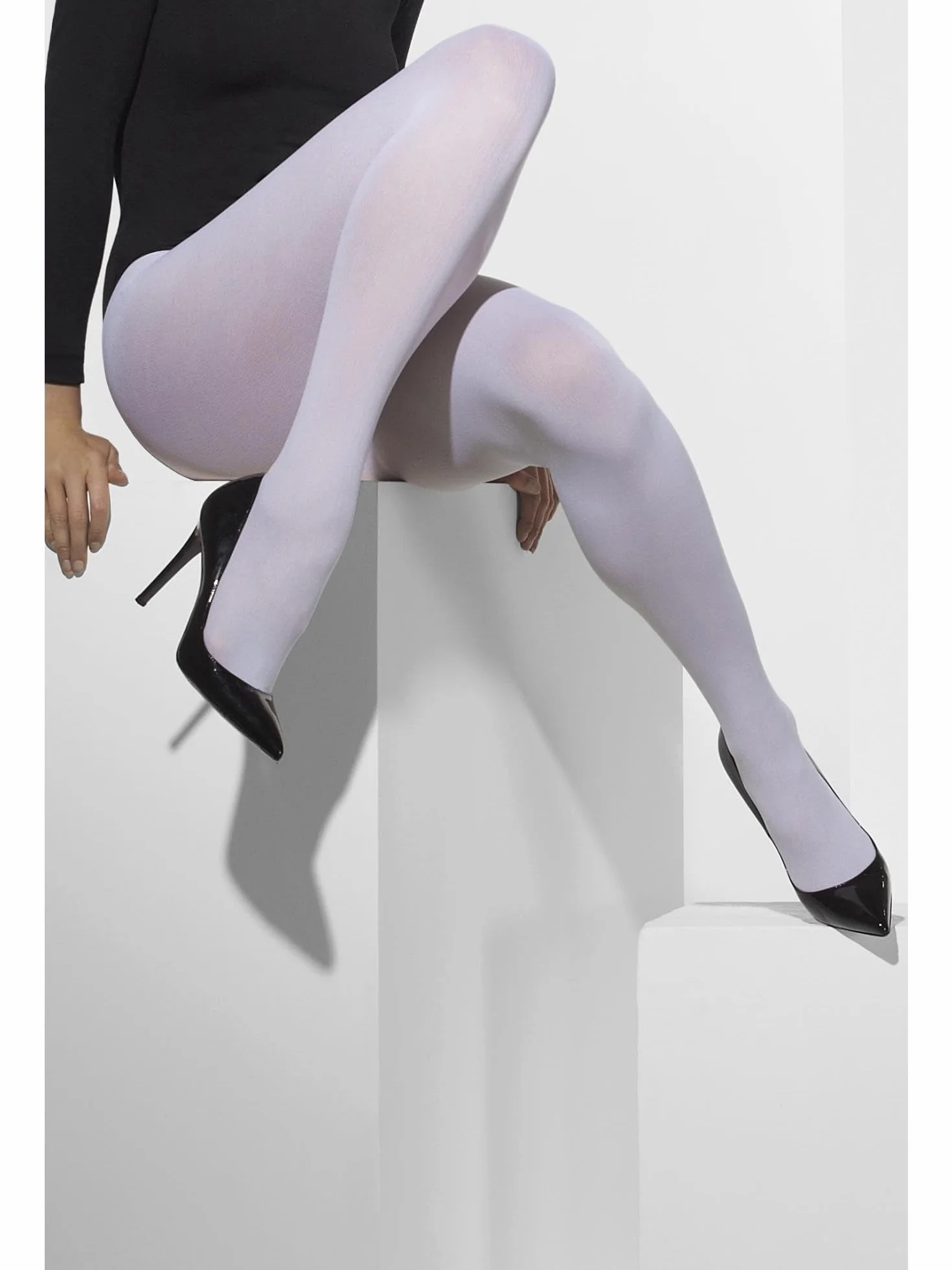 Opaque Tights, White