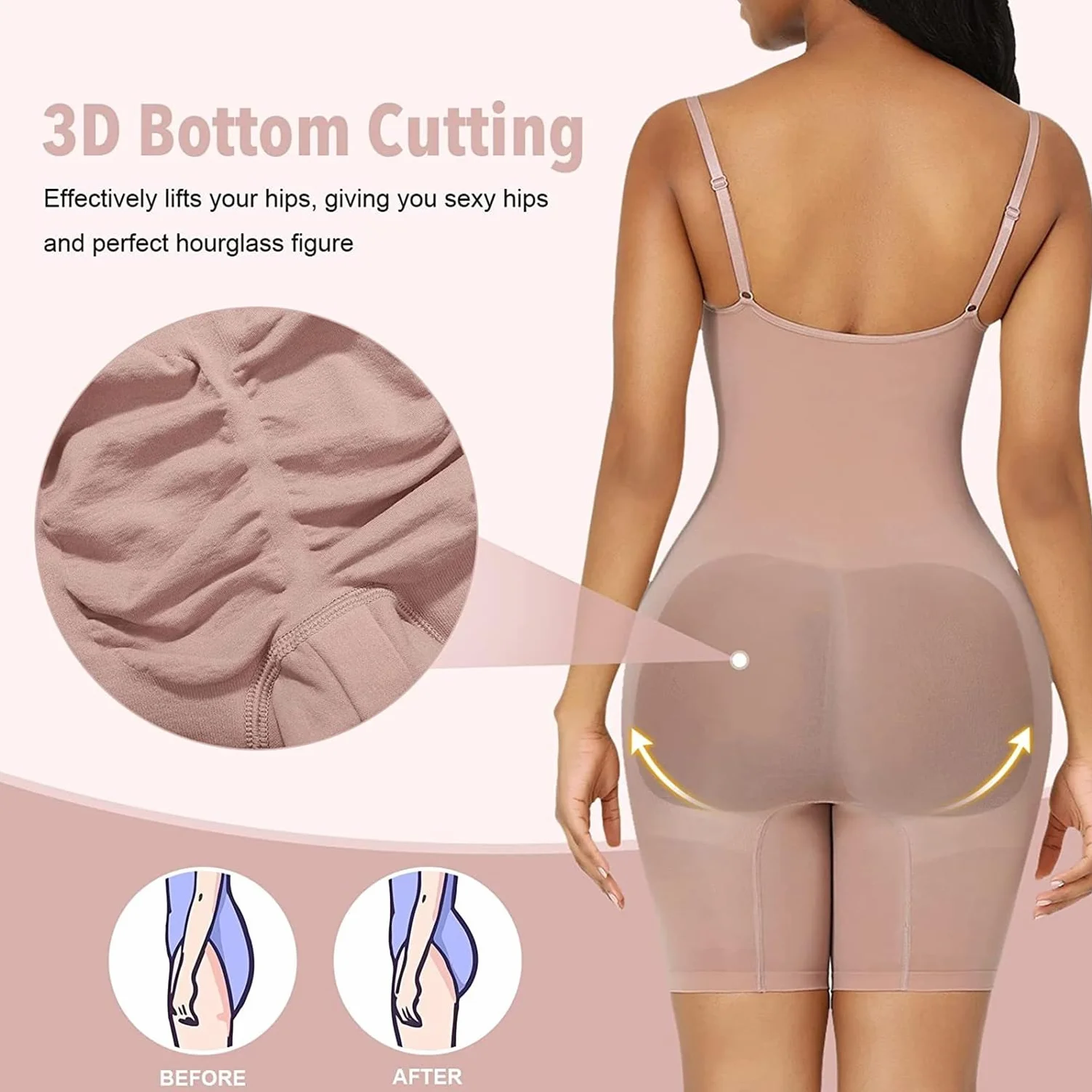 Ronronner Body modelujące kobiety modelujące brzuch kontrola ciała Shaper Body Shaper Niewidoczna poporodowa Shaper Brzuch Podnoszenie pośladków Trener Body