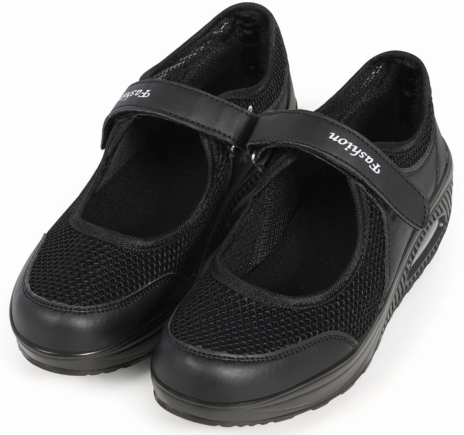 Damskie buty ortopedyczne, moda na koturnie Mary Janes dla kobiet, poduszka powietrzna antypoślizgowe buty do chodzenia damskie wyszczuplające lekkie oddychające buty rozmiar 35-42eu